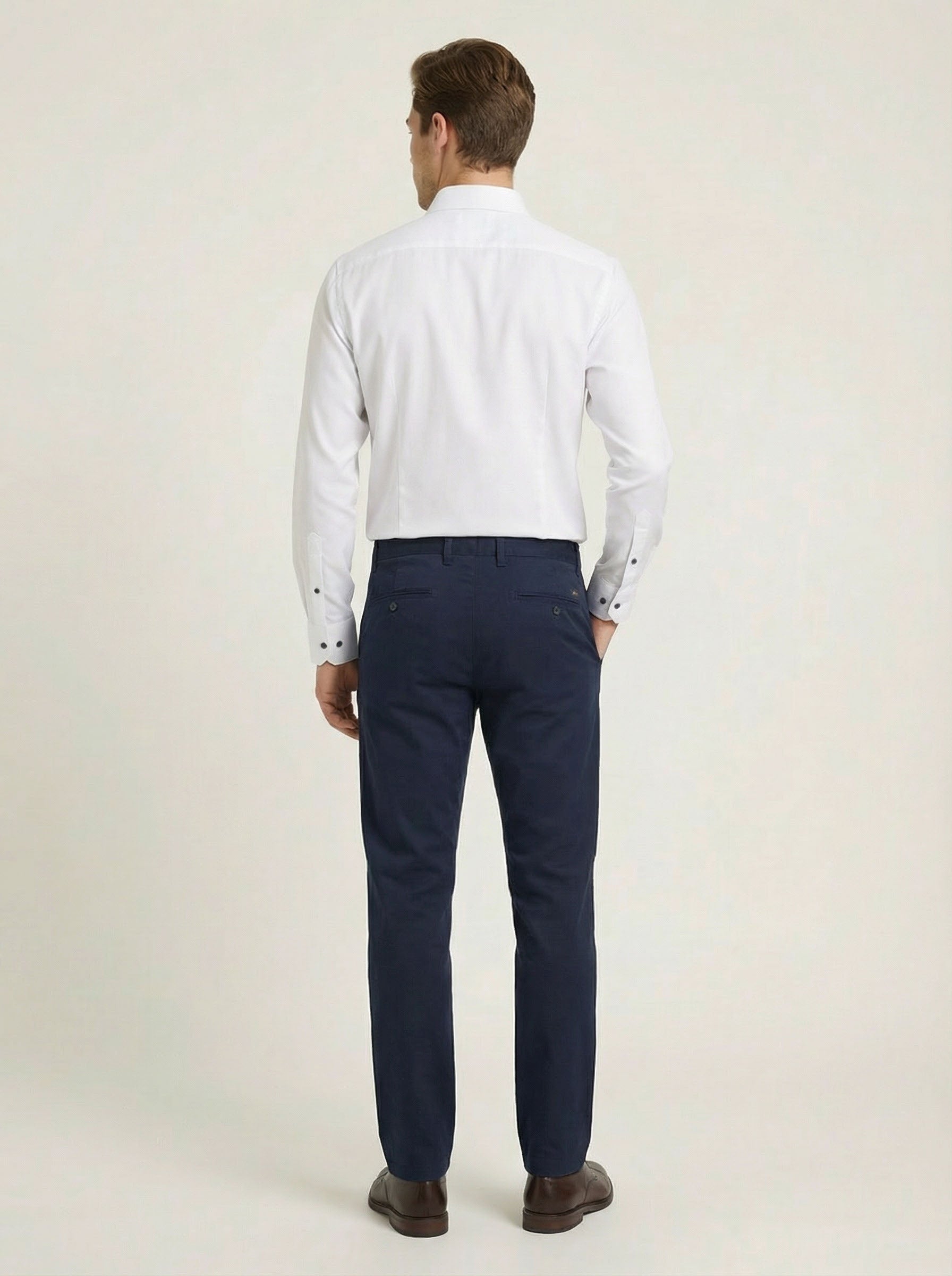 Cappon pánska košeľa - regular fit, dlhý rukáv, elegantná - Franco fashion