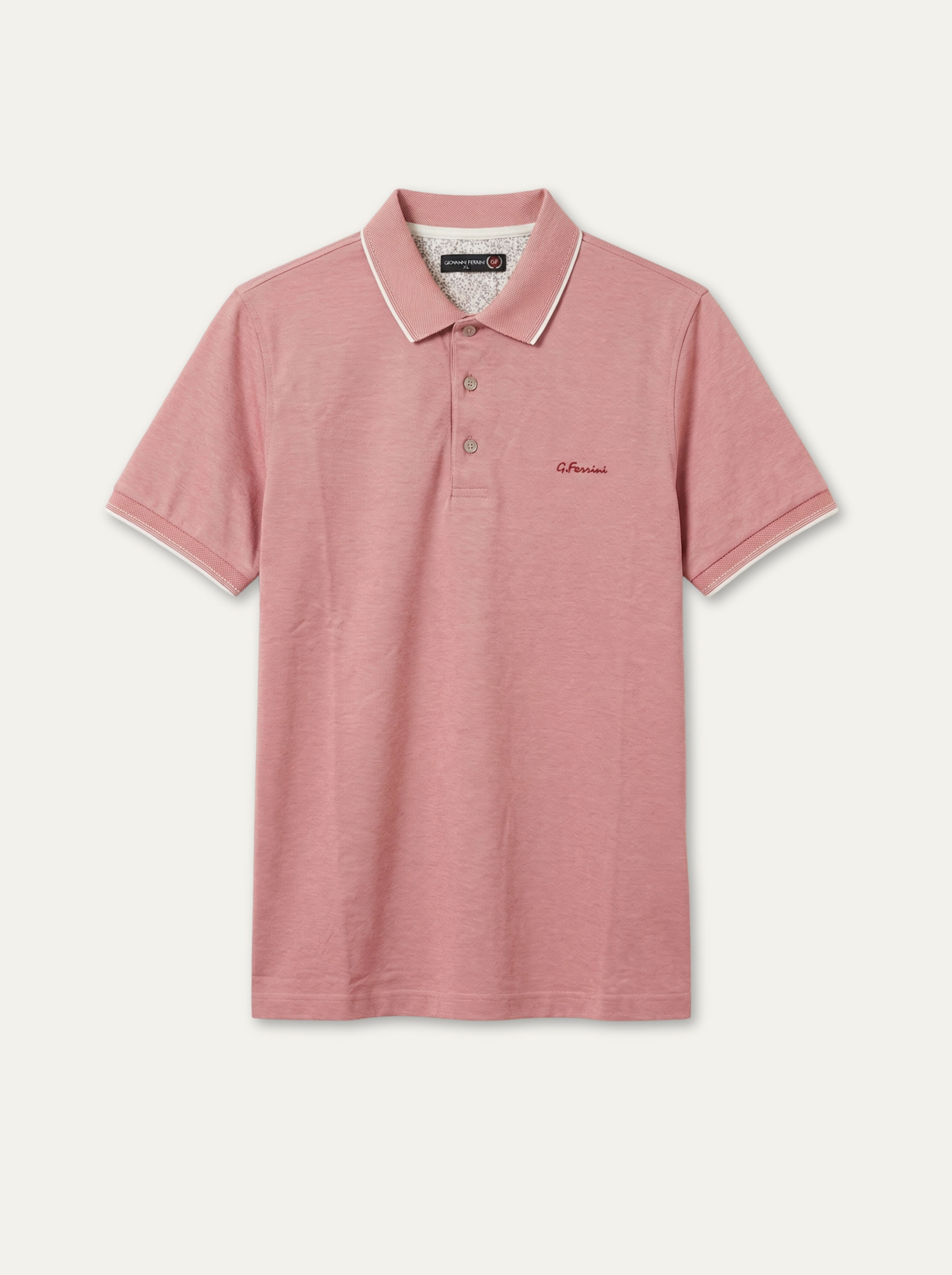 Giovanni Ferrini pánska polokošeľa - bavlnená, prémium, elegantná - Franco fashion