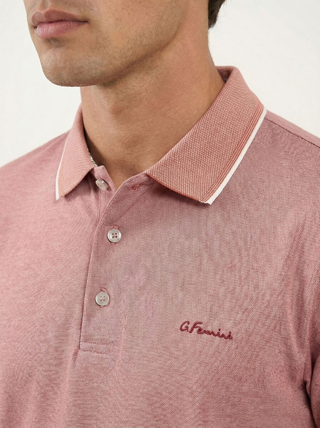 Giovanni Ferrini pánska polokošeľa - bavlnená, prémium, elegantná - Franco fashion