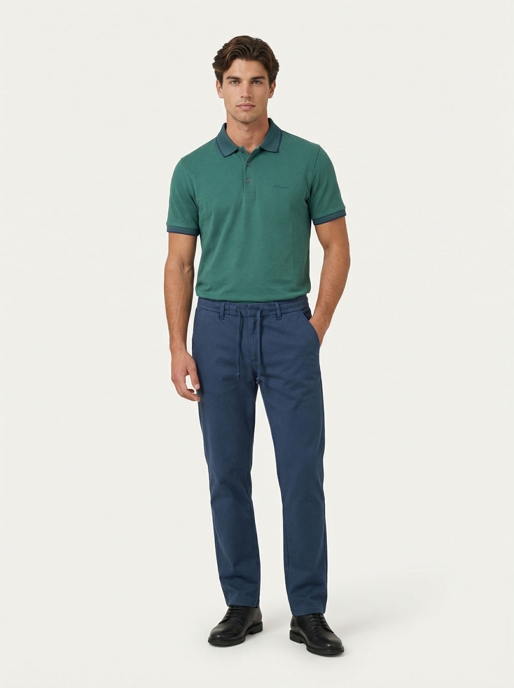 Giovanni Ferrini pánska polokošeľa - bavlnená, prémium, elegantná - Franco fashion