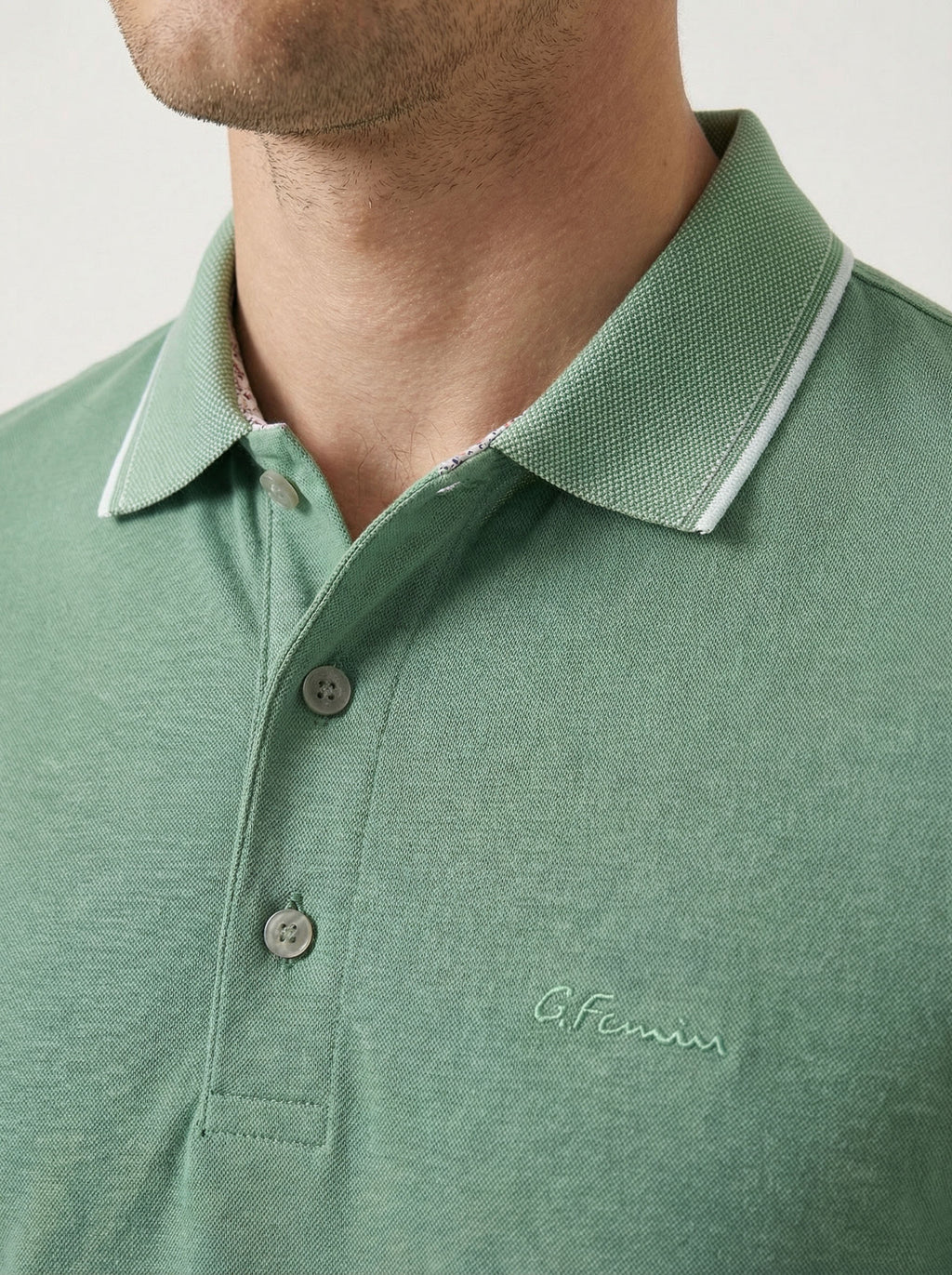 Giovanni Ferrini pánska polokošeľa - bavlnená, prémium, elegantná - Franco fashion