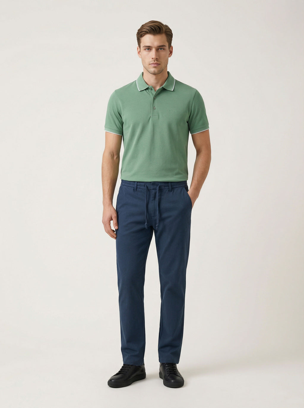 Giovanni Ferrini pánska polokošeľa - bavlnená, prémium, elegantná - Franco fashion