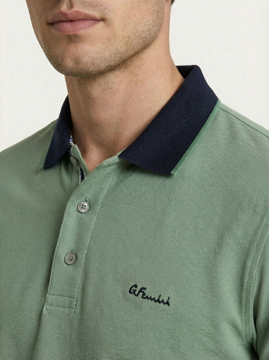 Giovanni Ferrini pánska polokošeľa - bavlnená, prémium, elegantná - Franco fashion