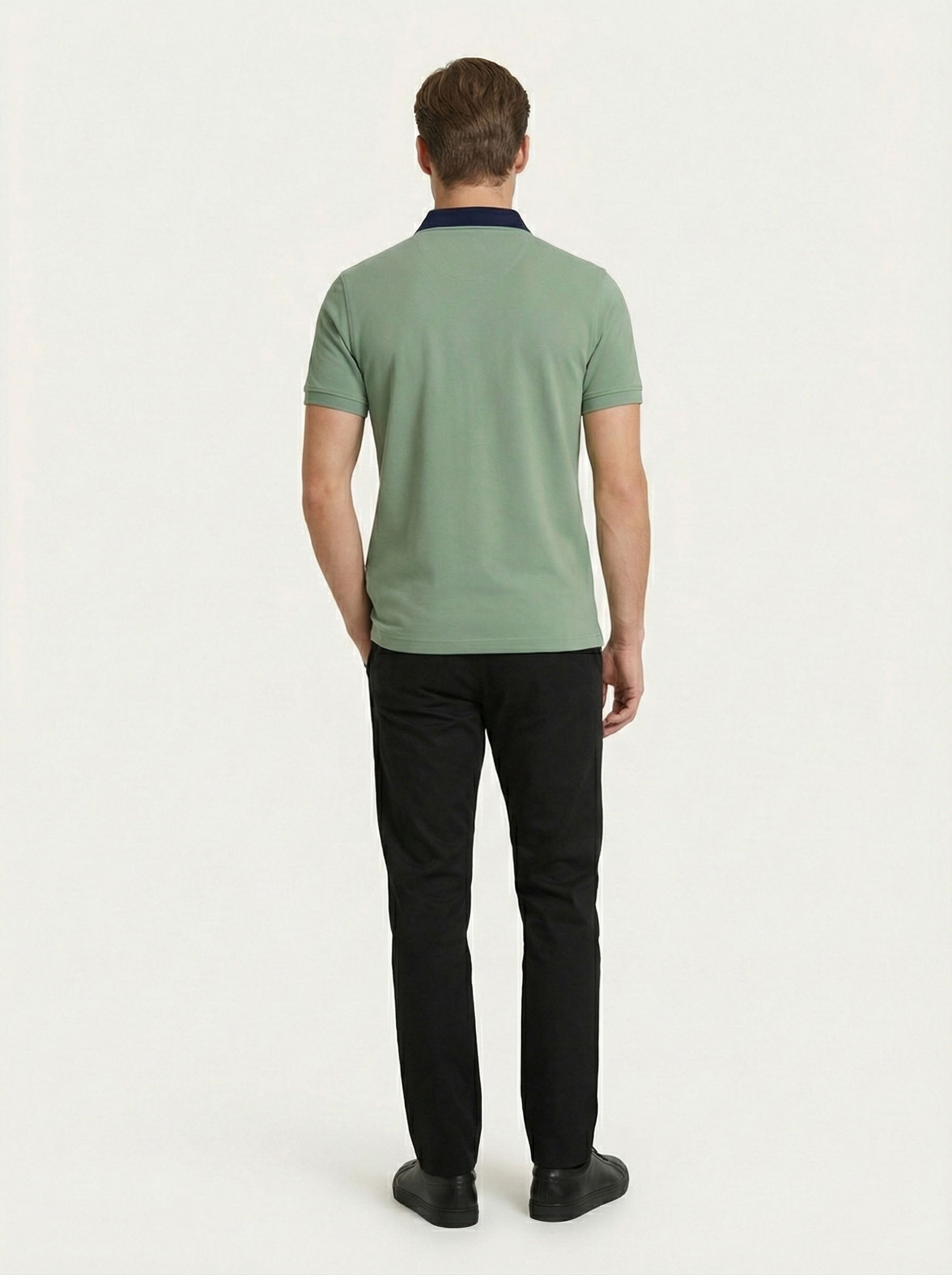 Giovanni Ferrini pánska polokošeľa - bavlnená, prémium, elegantná - Franco fashion