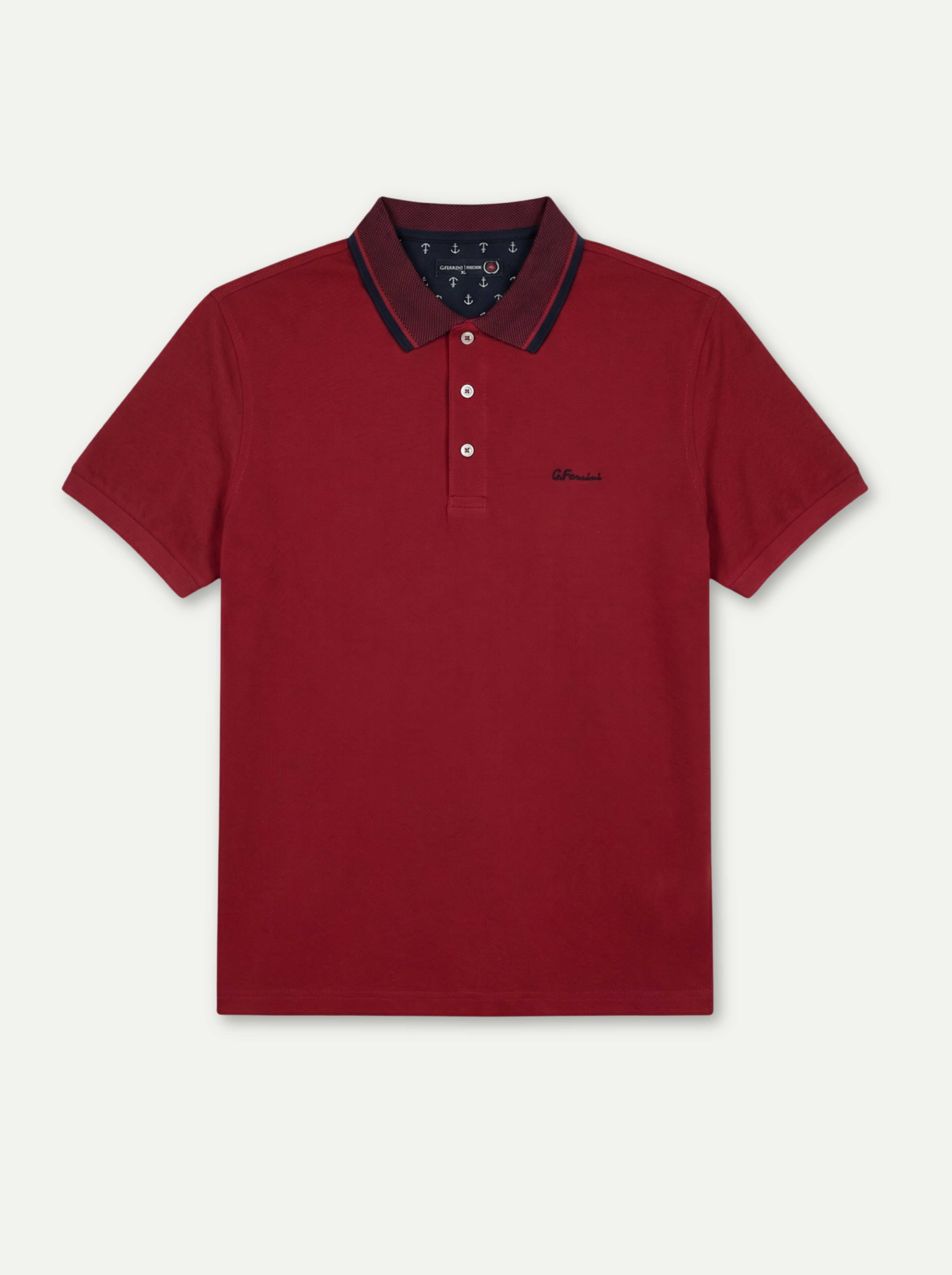 Giovanni Ferrini pánska polokošeľa - bavlnená, prémium, elegantná - Franco fashion