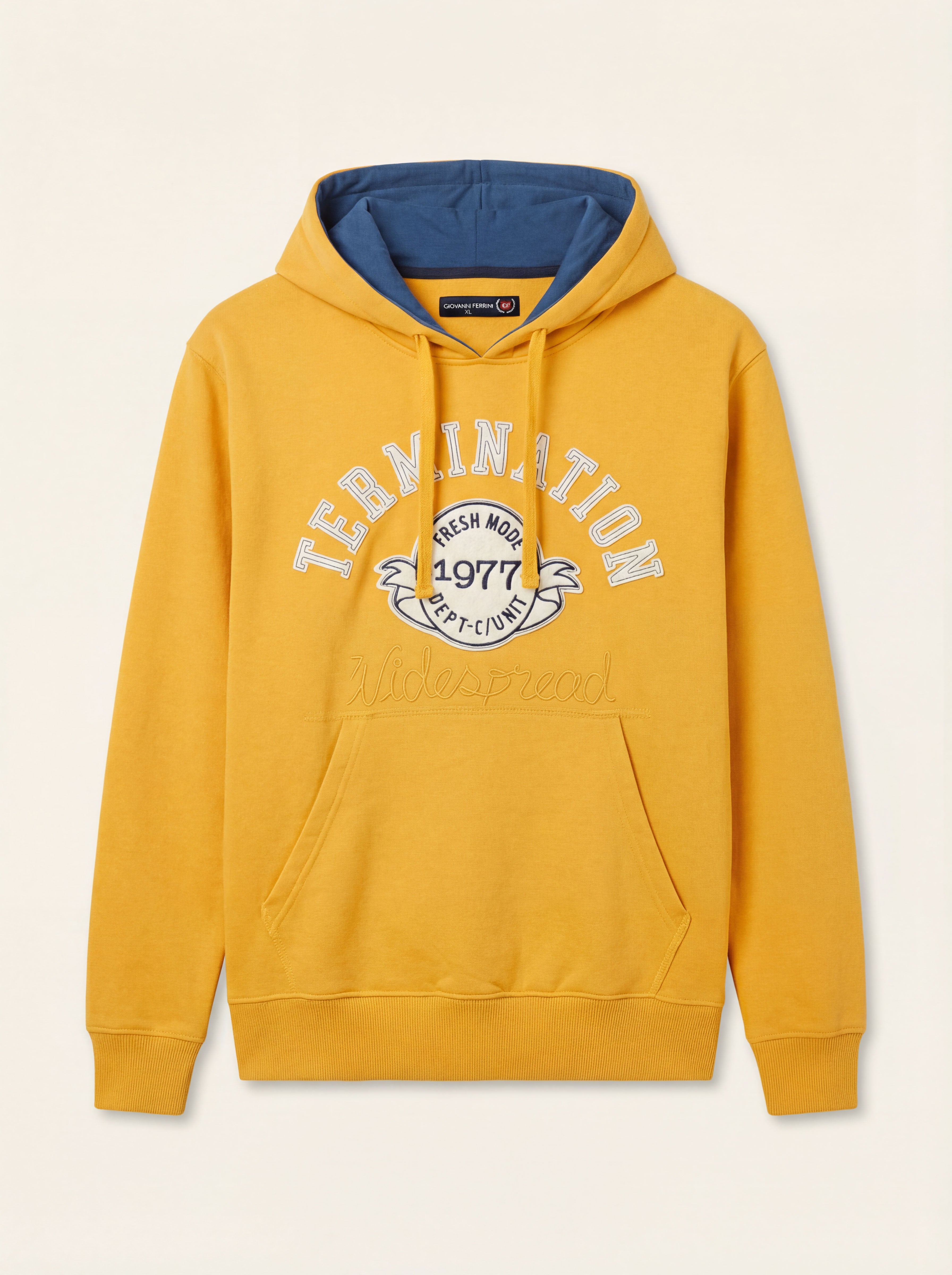 Pánska Mikina Termination Červená - Bavlnená Mikina