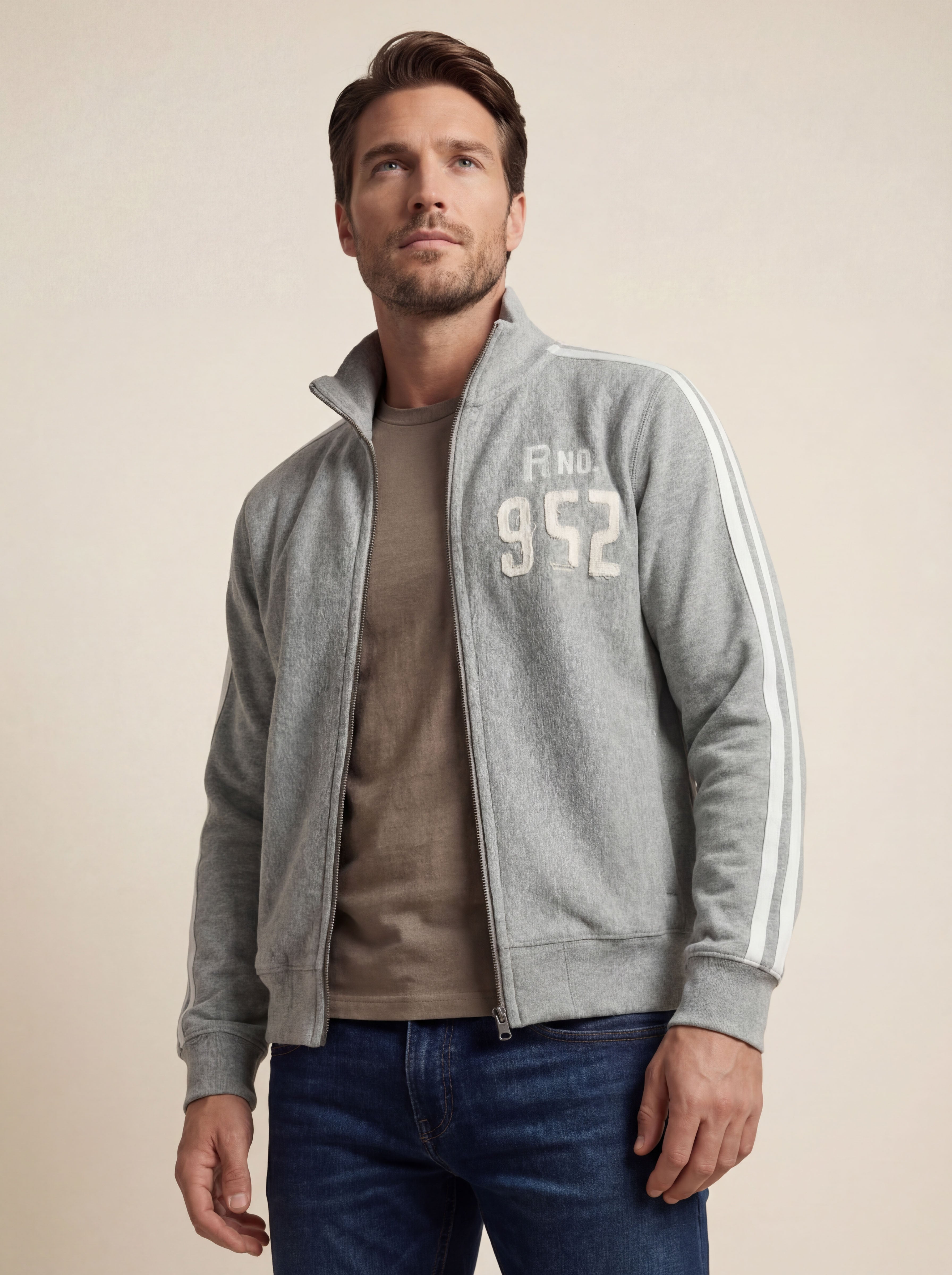 Pánska Mikina Cons Jeans  - Bavlnená Mikina - Franco fashion