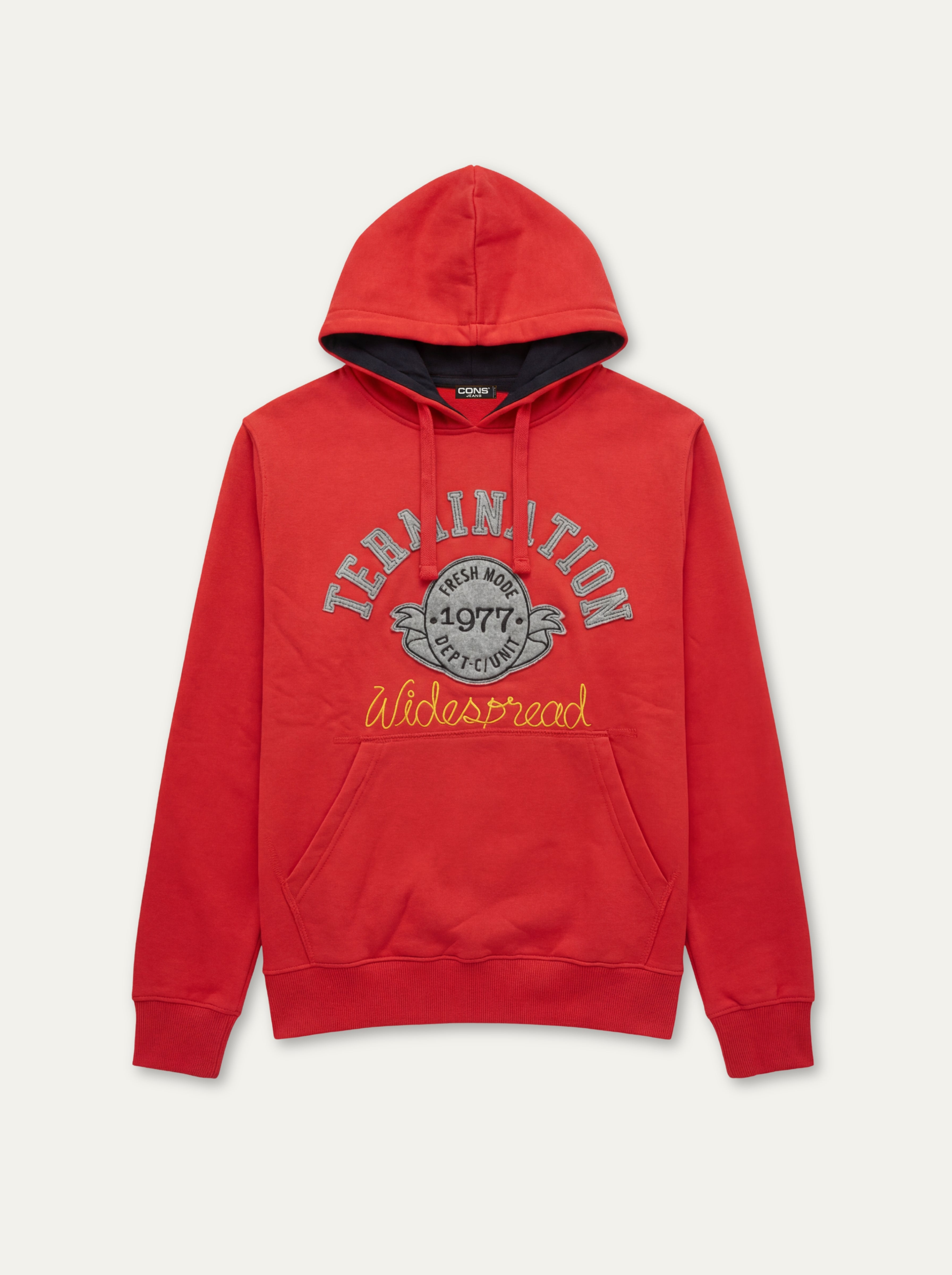 Pánska Mikina Termination Cons Jeans  - Bavlnená Mikina - Franco fashion