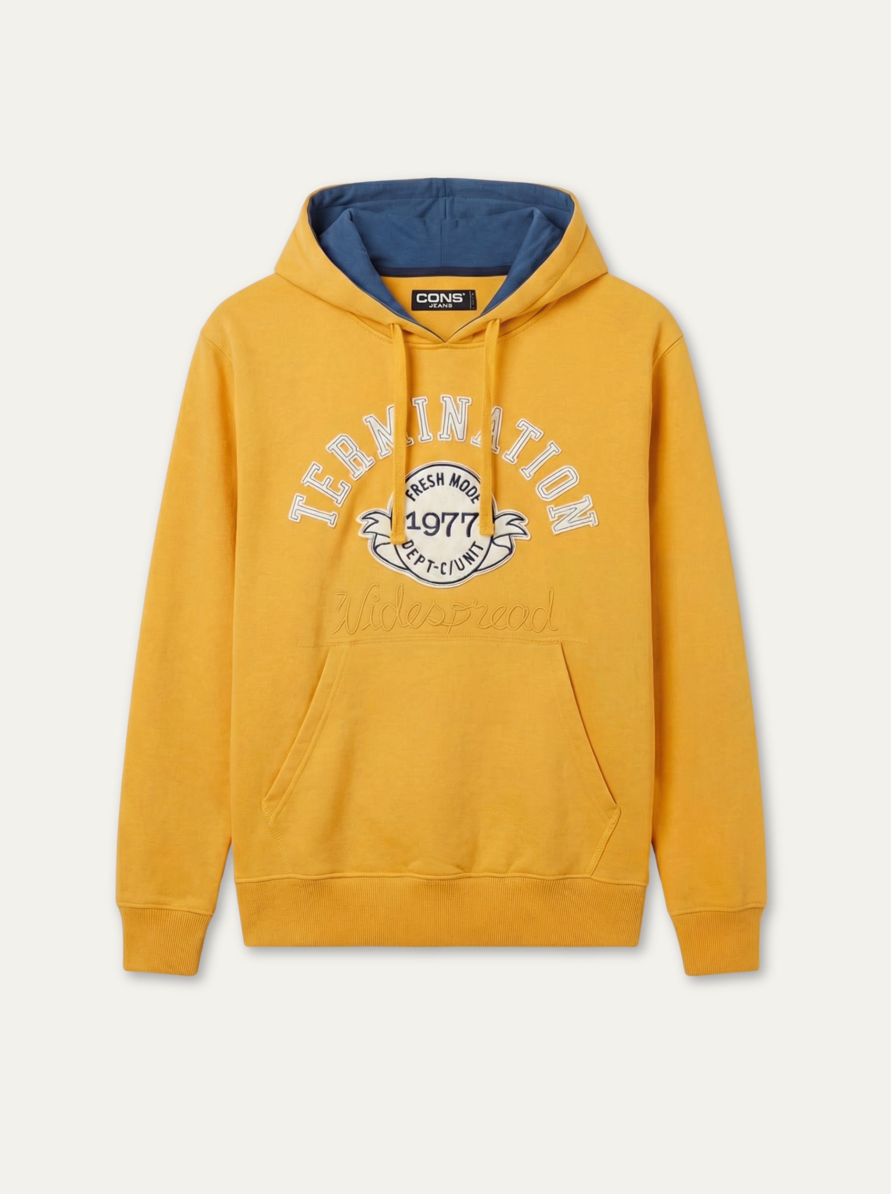 Pánska Mikina Termination Cons Jeans  - Bavlnená Mikina - Franco fashion