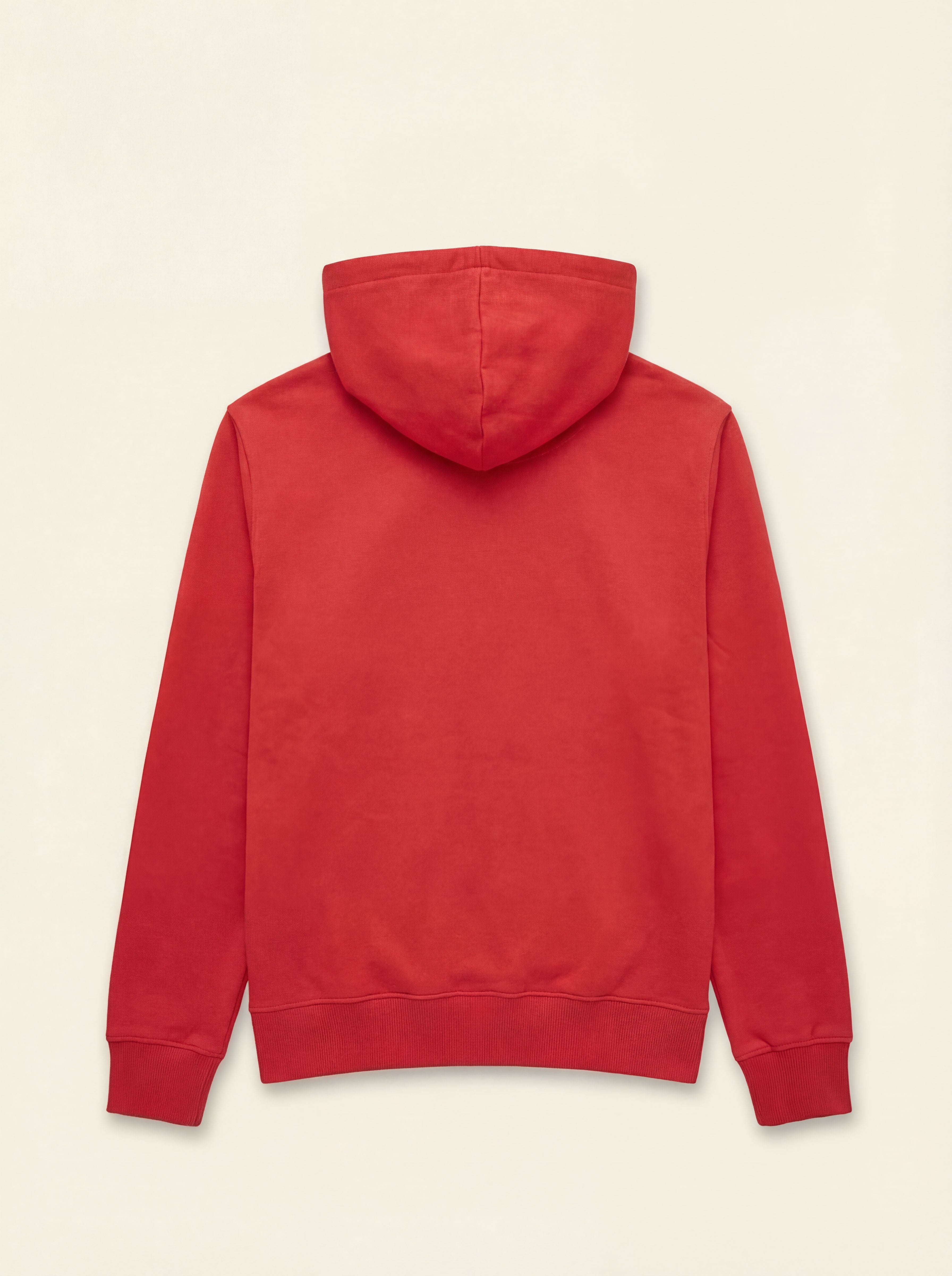 Pánska Mikina Termination Červená - Bavlnená Mikina - Franco fashion