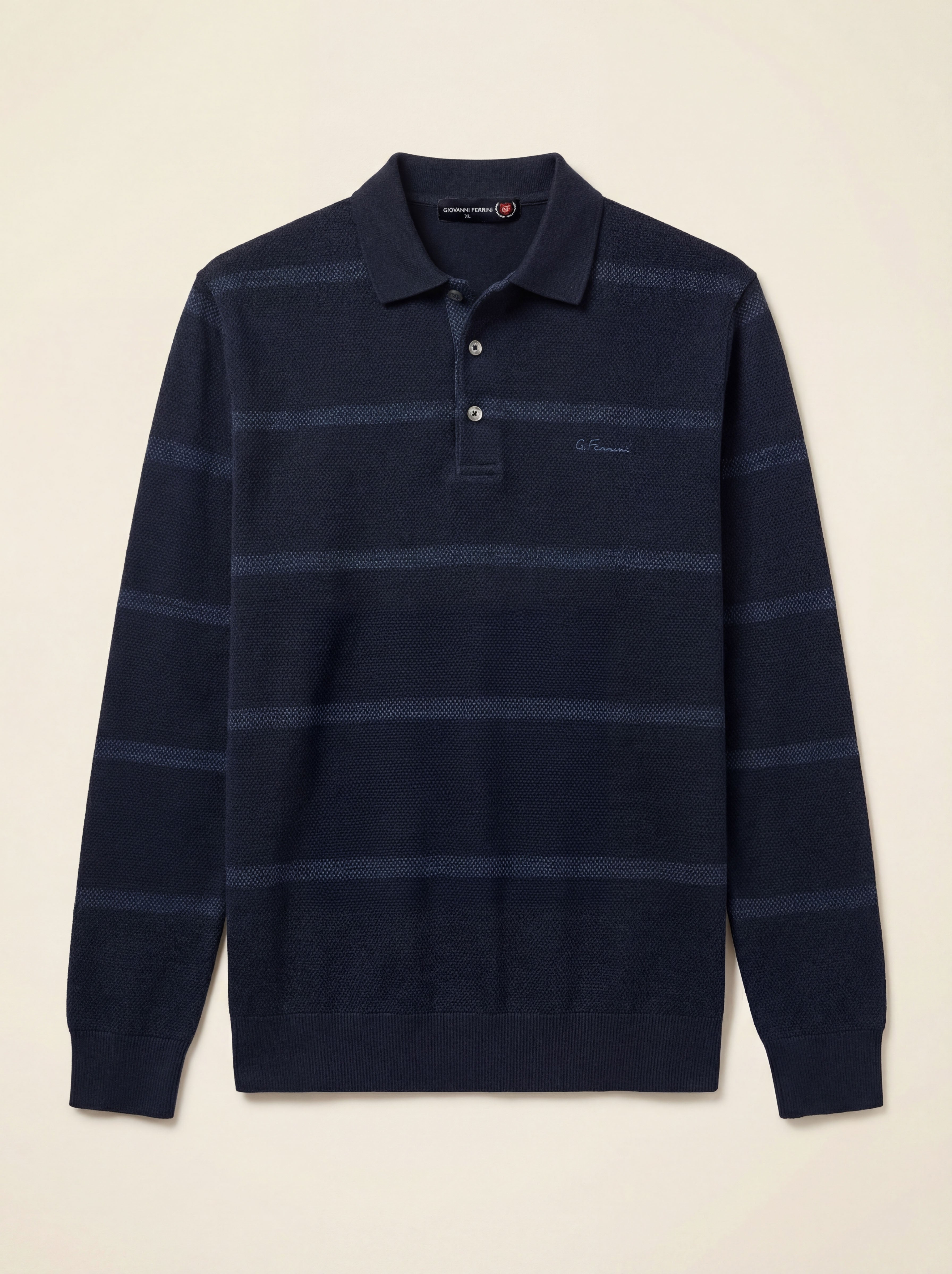 Pánska Polokošeľa Giovanni Ferinni s Dlhým Rukávom - Elegantná Polokošeľa - Franco fashion