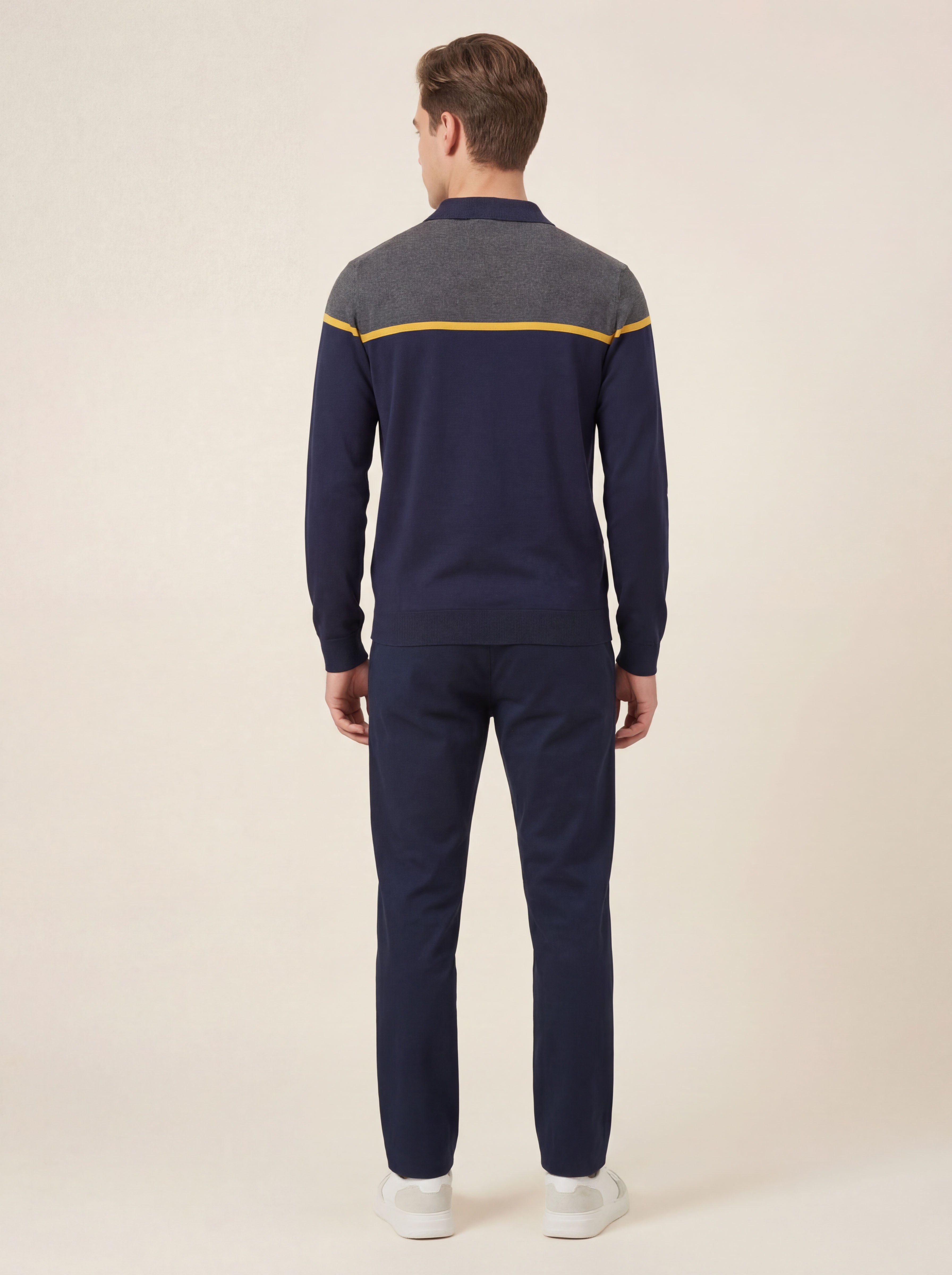 Pánska Polokošeľa Giovanni Ferinni s Dlhým Rukávom - Elegantná Polokošeľa - Franco fashion