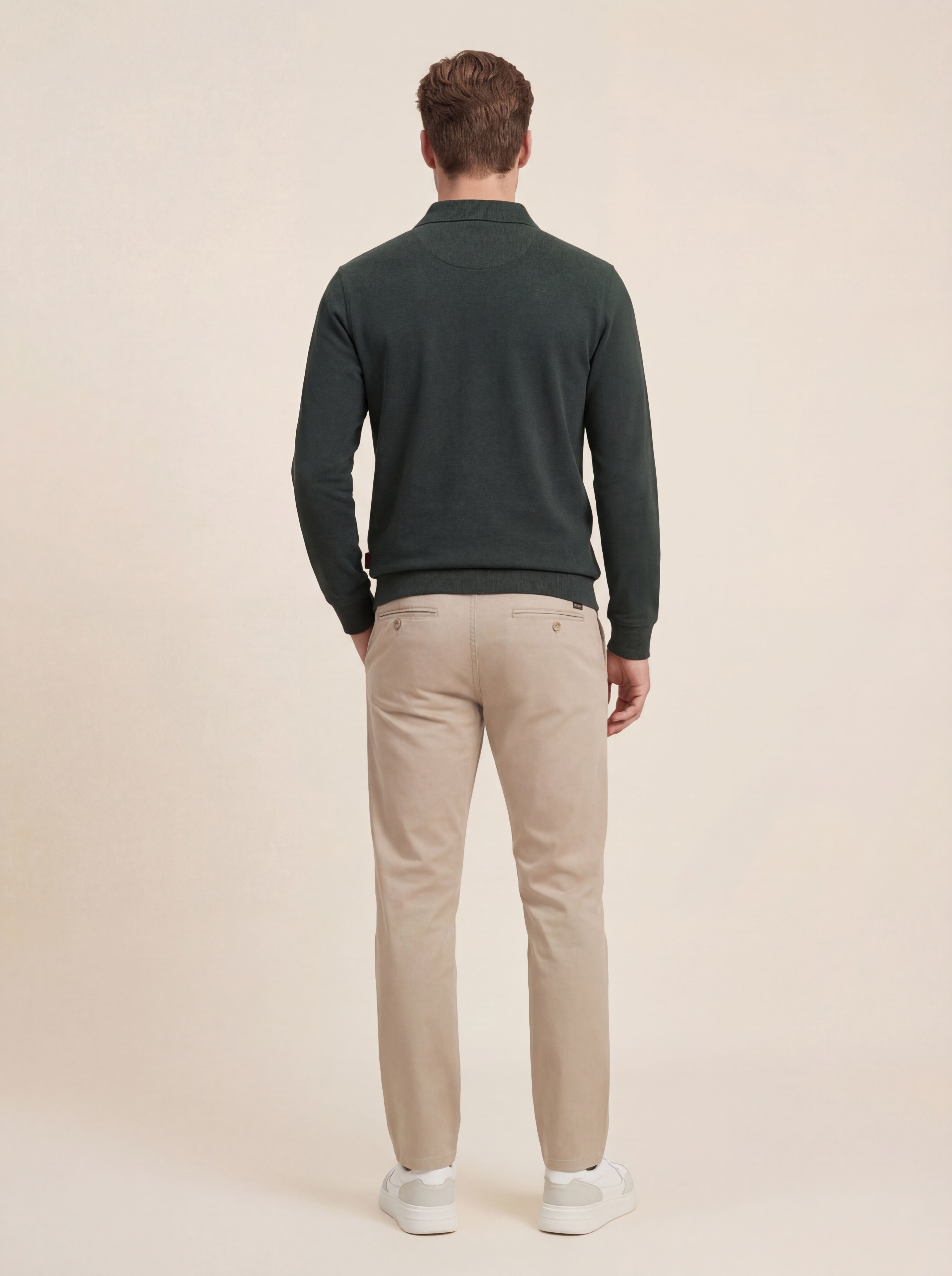 Pánska Polokošeľa Giovanni Ferinni s Dlhým Rukávom - Elegantná Polokošeľa - Franco fashion