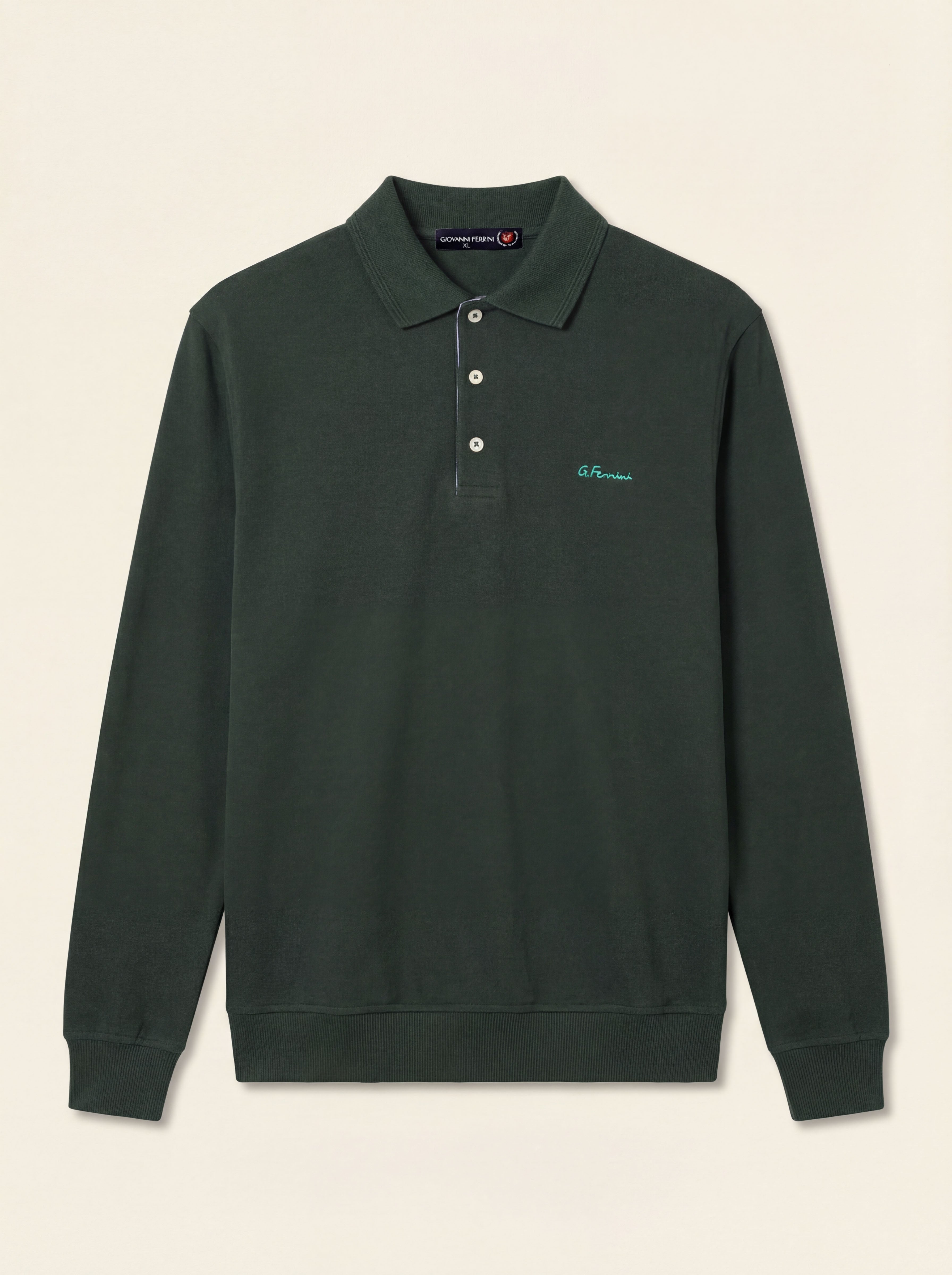 Pánska Polokošeľa Giovanni Ferinni s Dlhým Rukávom - Elegantná Polokošeľa - Franco fashion