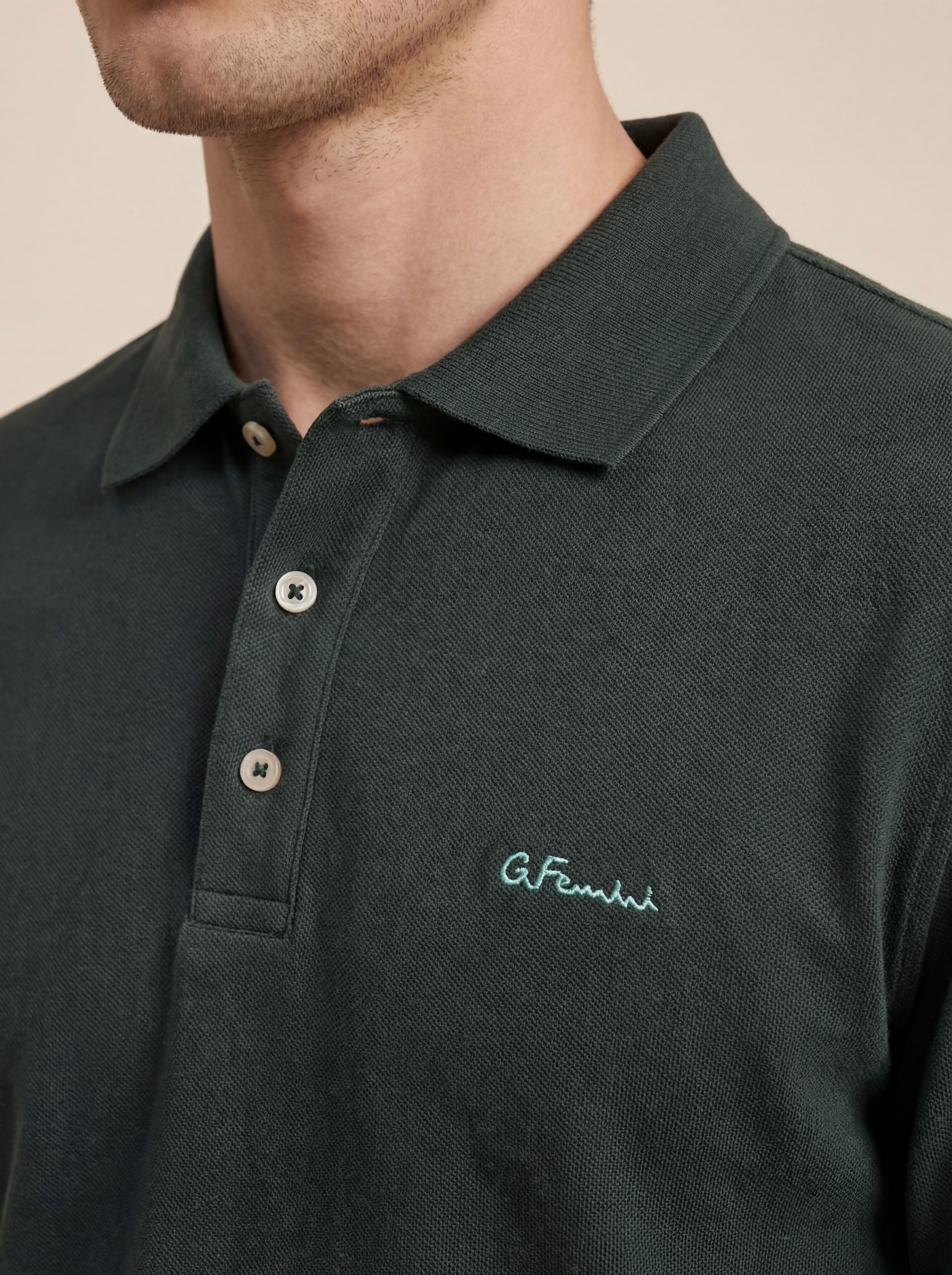 Pánska Polokošeľa Giovanni Ferinni s Dlhým Rukávom - Elegantná Polokošeľa - Franco fashion