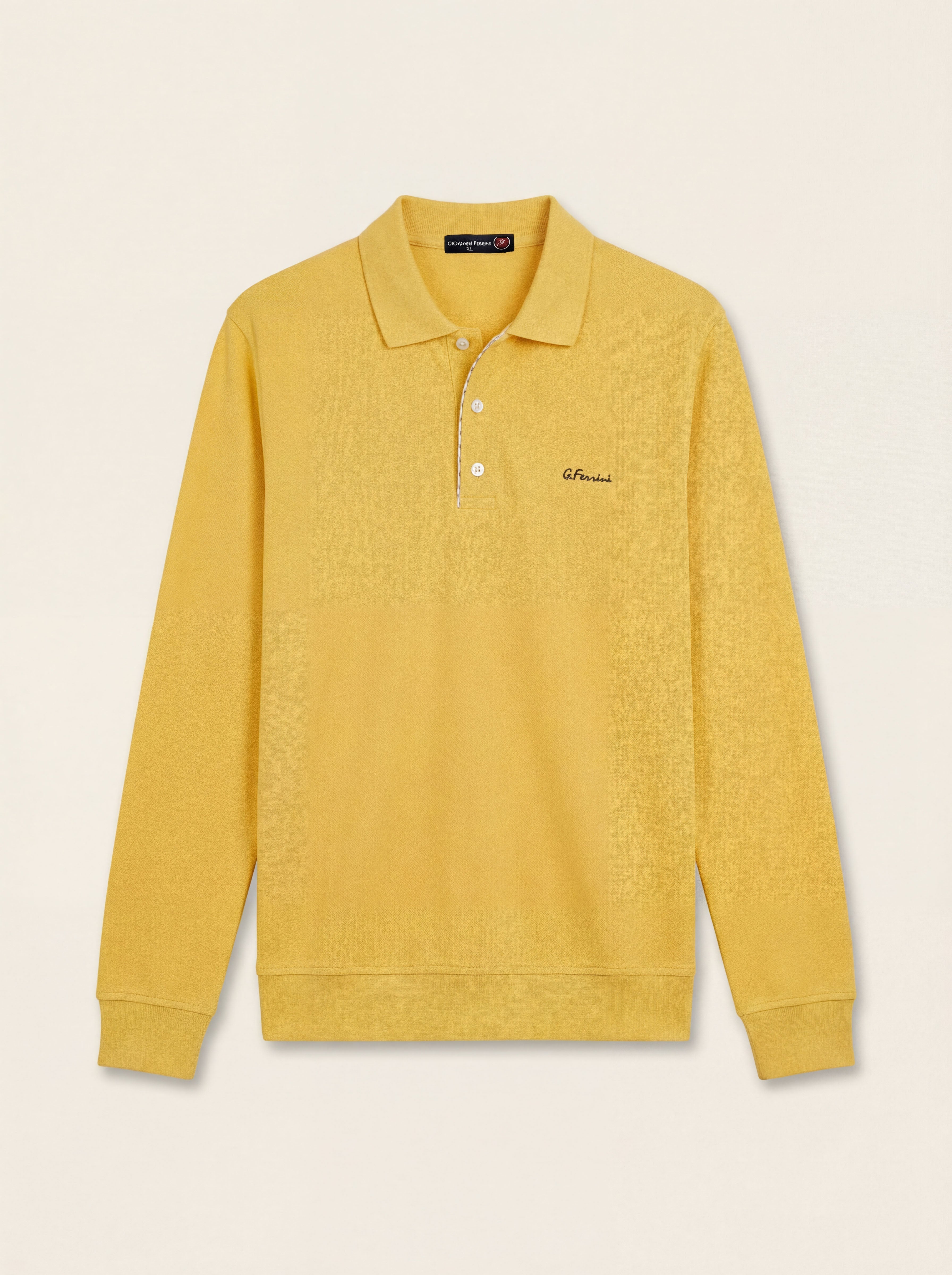 Pánska Polokošeľa Giovanni Ferinni s Dlhým Rukávom - Elegantná Polokošeľa - Franco fashion