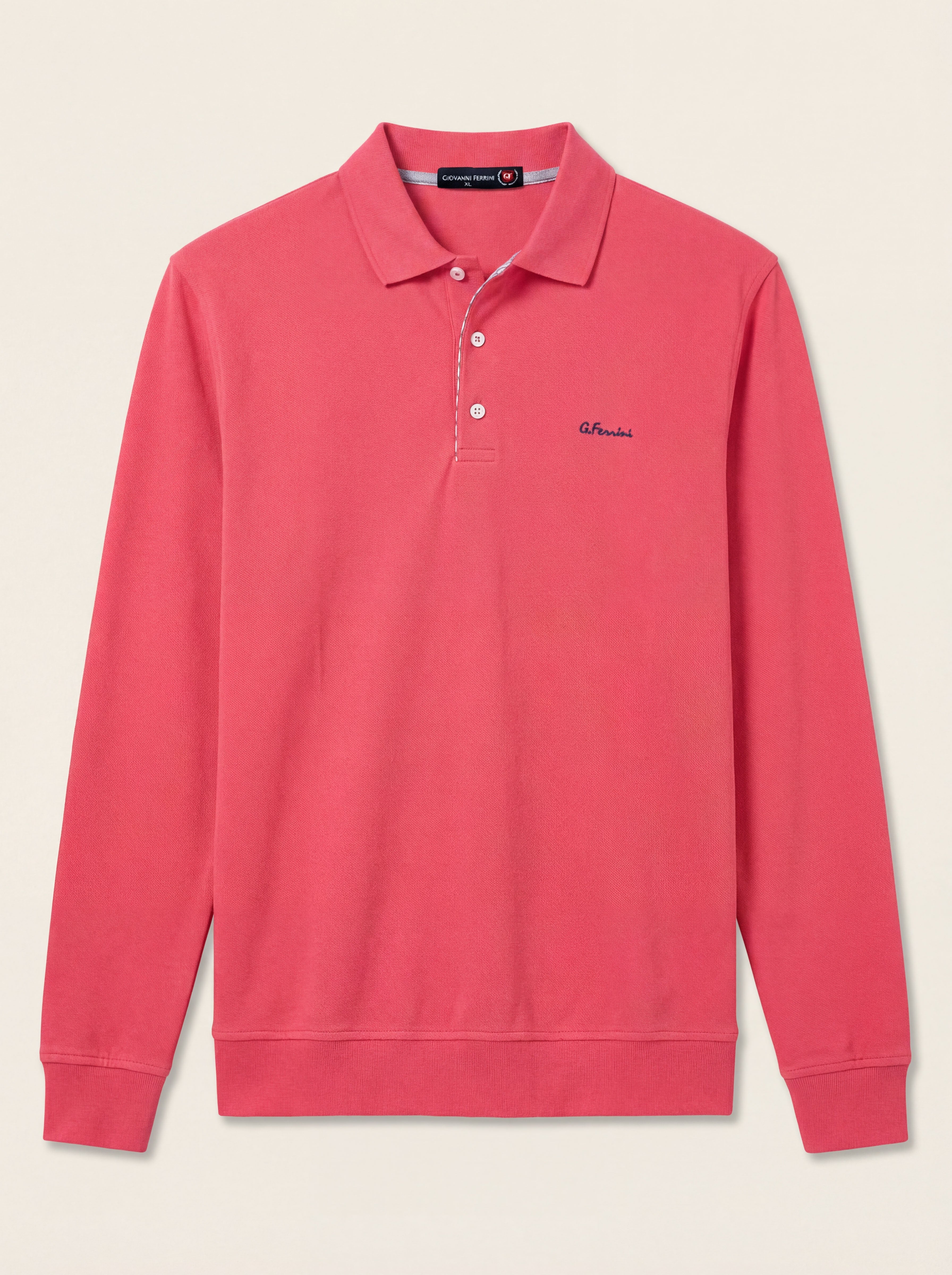 Pánska Polokošeľa Giovanni Ferinni s Dlhým Rukávom - Elegantná Polokošeľa - Franco fashion