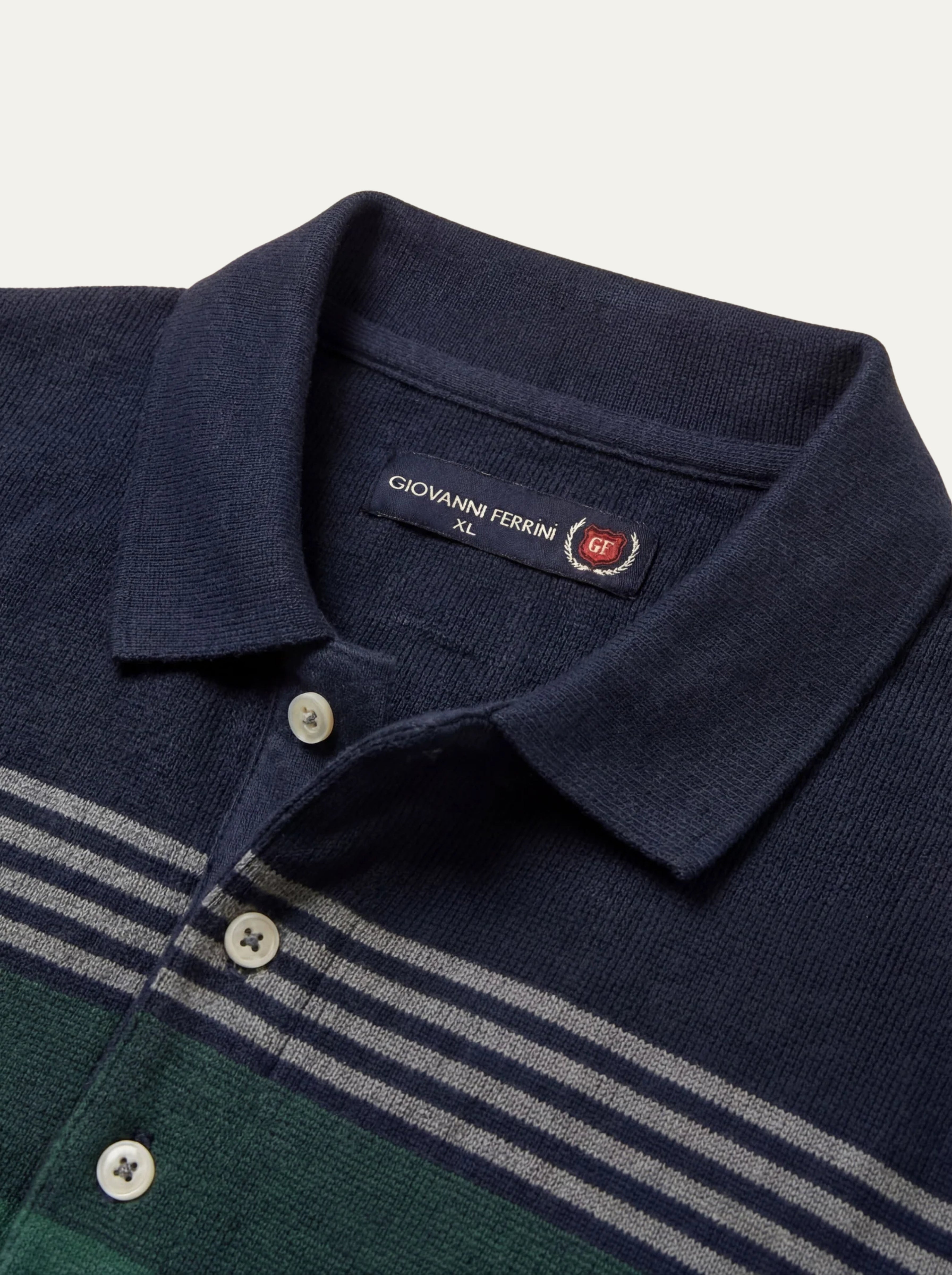 Pánska Polokošeľa Giovanni Ferinni s Dlhým Rukávom - Elegantná Polokošeľa - Franco fashion