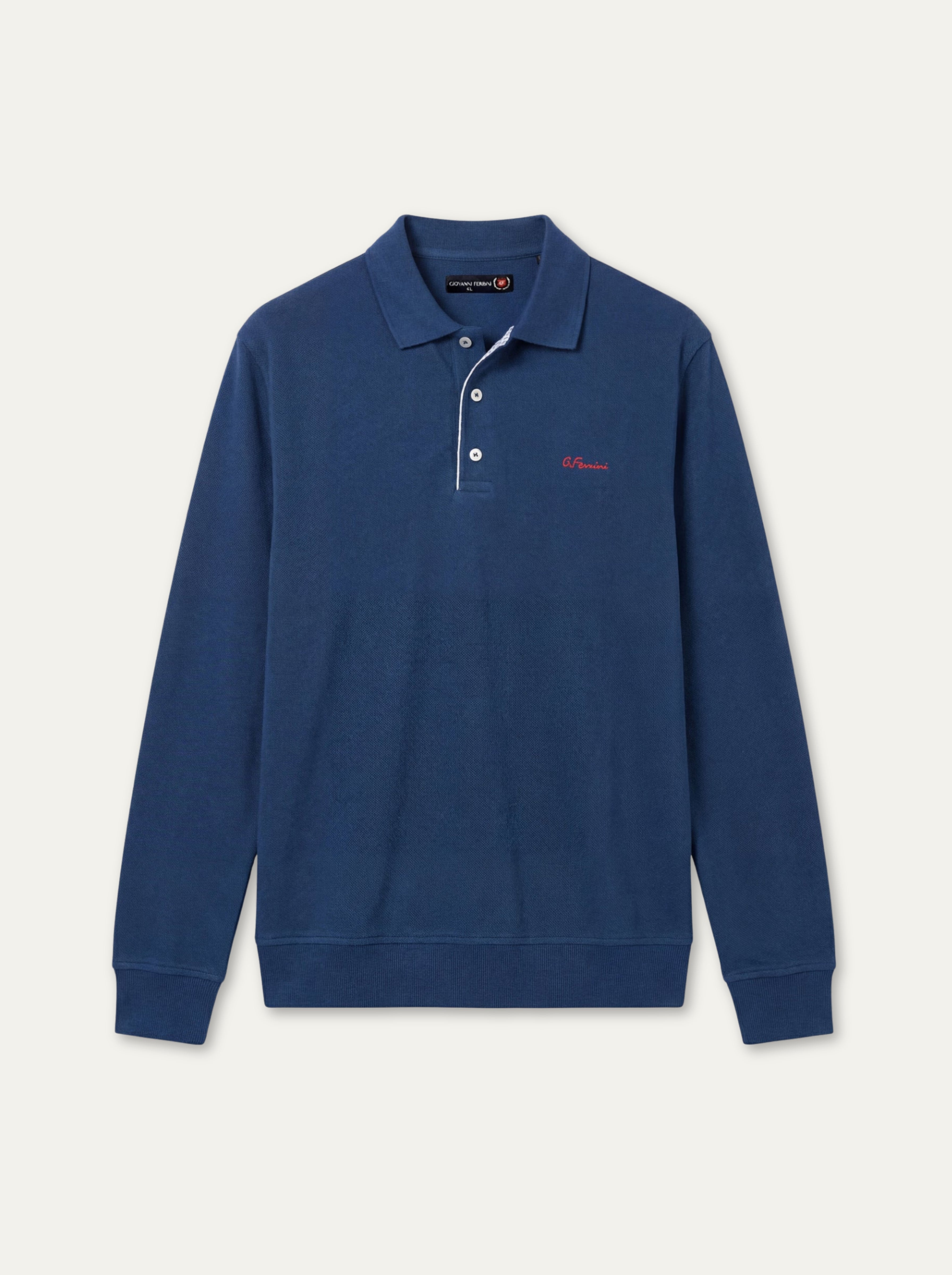 Pánska Polokošeľa Giovanni Ferinni s Dlhým Rukávom - Elegantná Polokošeľa - Franco fashion