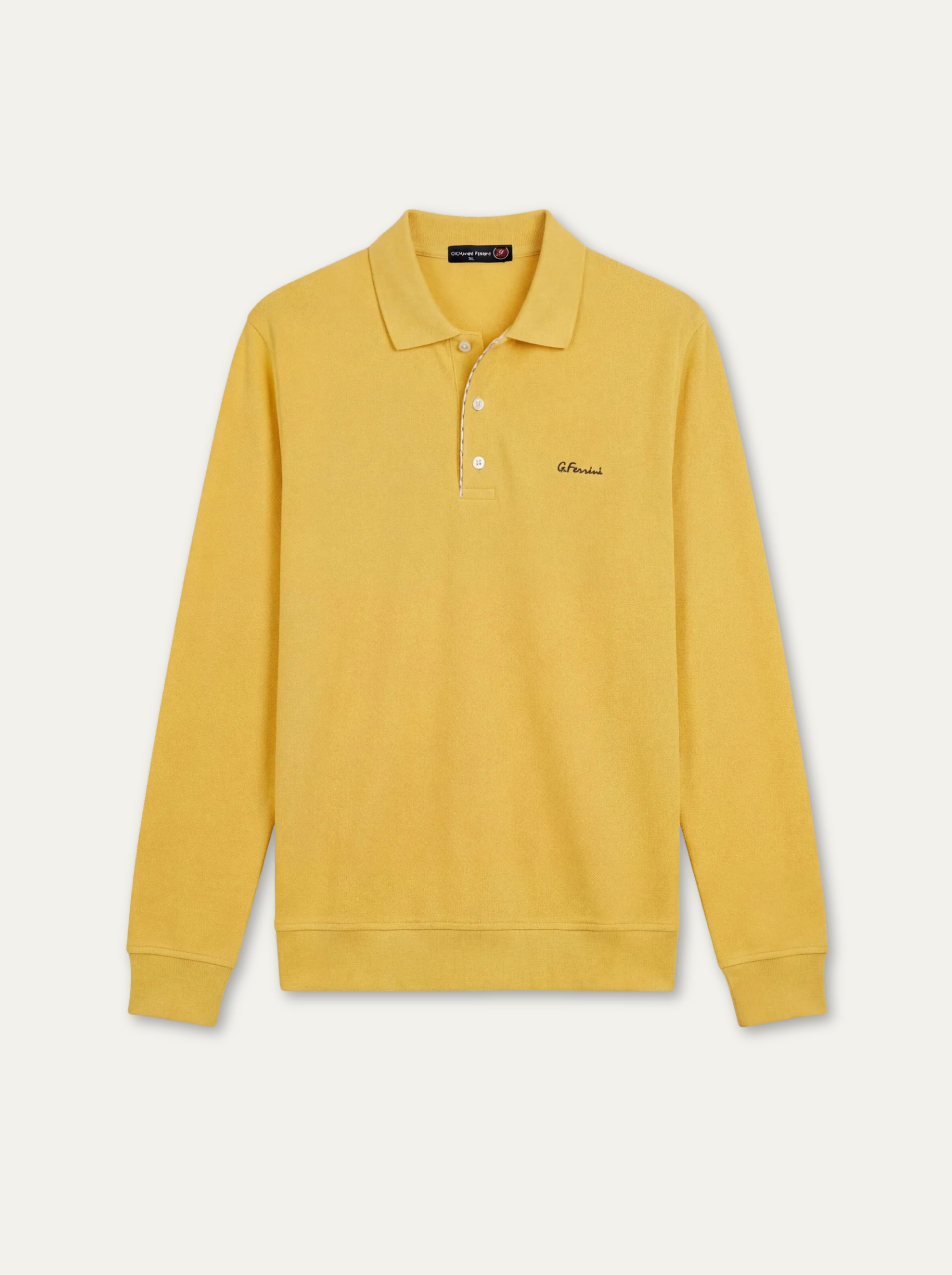 Pánska Polokošeľa Giovanni Ferinni s Dlhým Rukávom - Elegantná Polokošeľa - Franco fashion