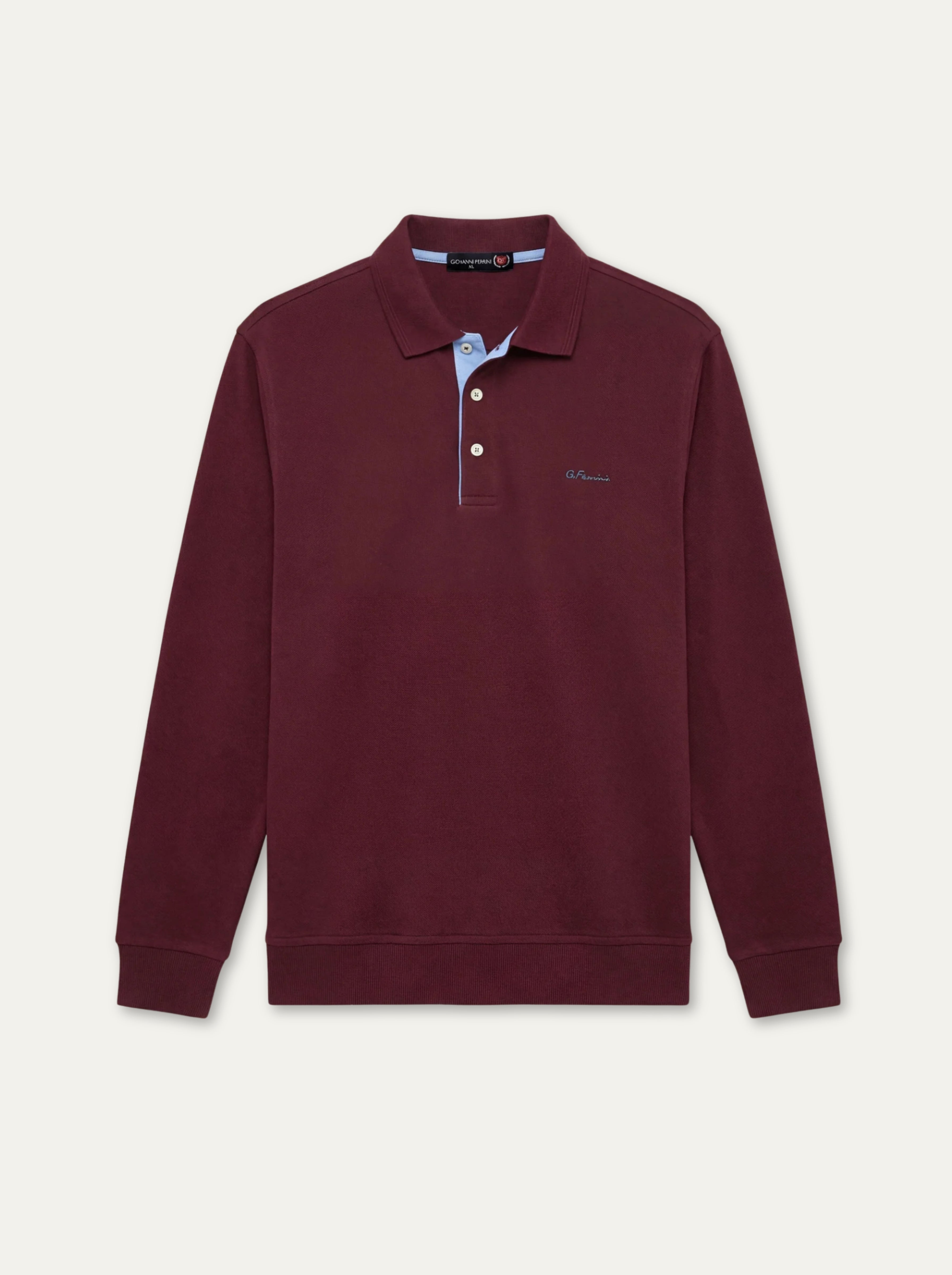 Pánska Polokošeľa Giovanni Ferinni s Dlhým Rukávom - Elegantná Polokošeľa - Franco fashion