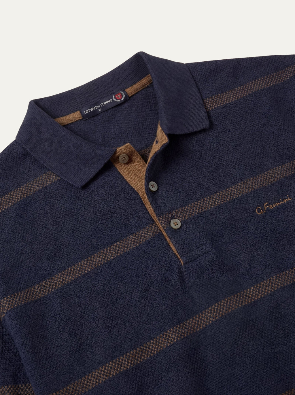 Pánska Polokošeľa Giovanni Ferinni s Dlhým Rukávom - Elegantná Polokošeľa - Franco fashion