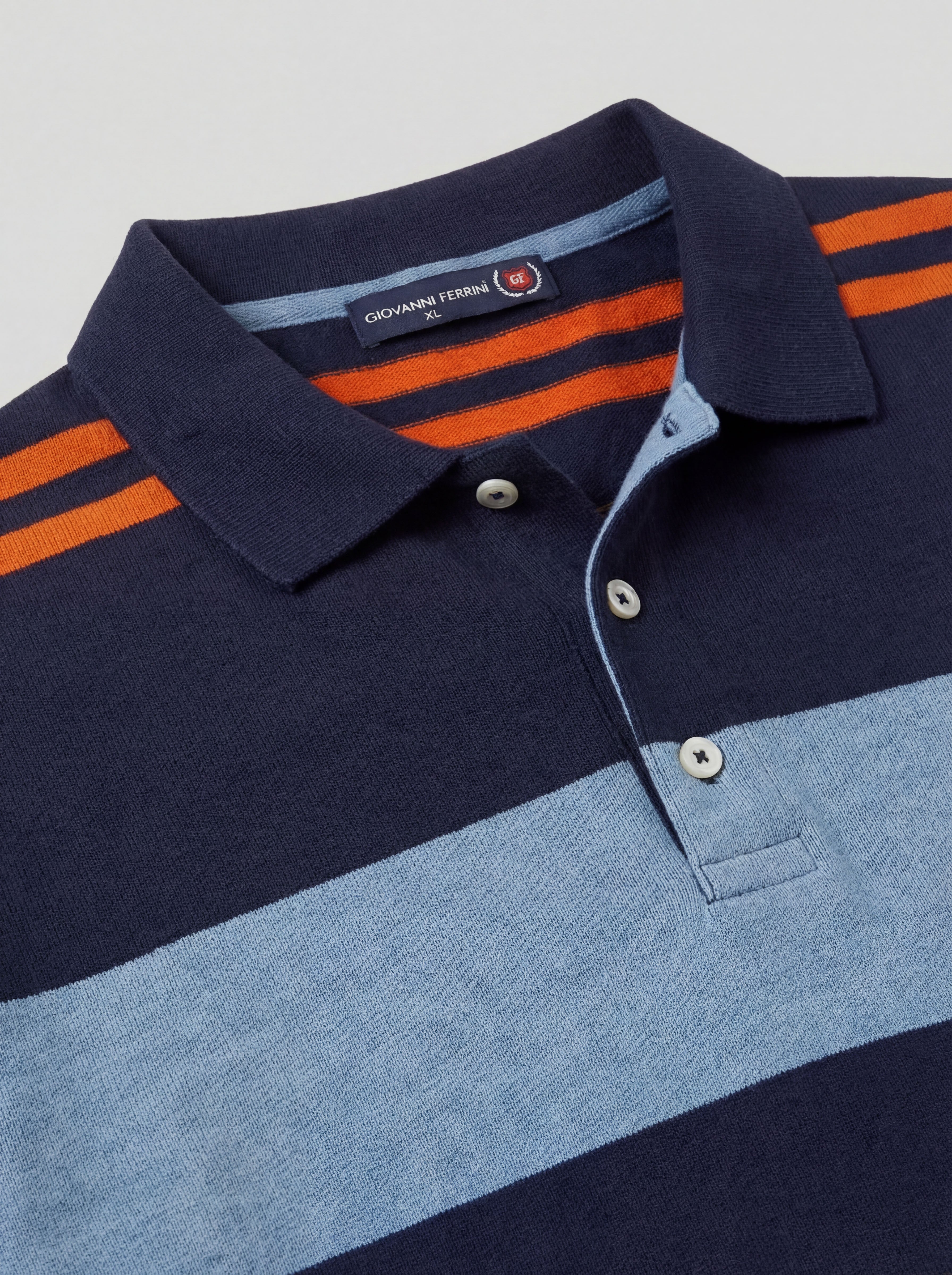 Pánska Polokošeľa Giovanni Ferinni s Dlhým Rukávom - Moderný Dizajn - Franco fashion