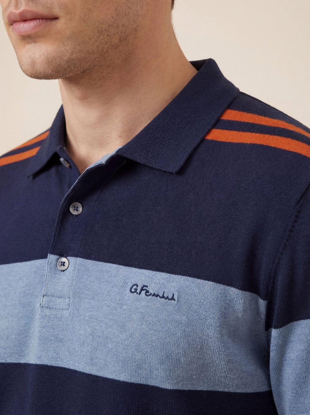 Pánska Polokošeľa Giovanni Ferinni s Dlhým Rukávom - Moderný Dizajn - Franco fashion