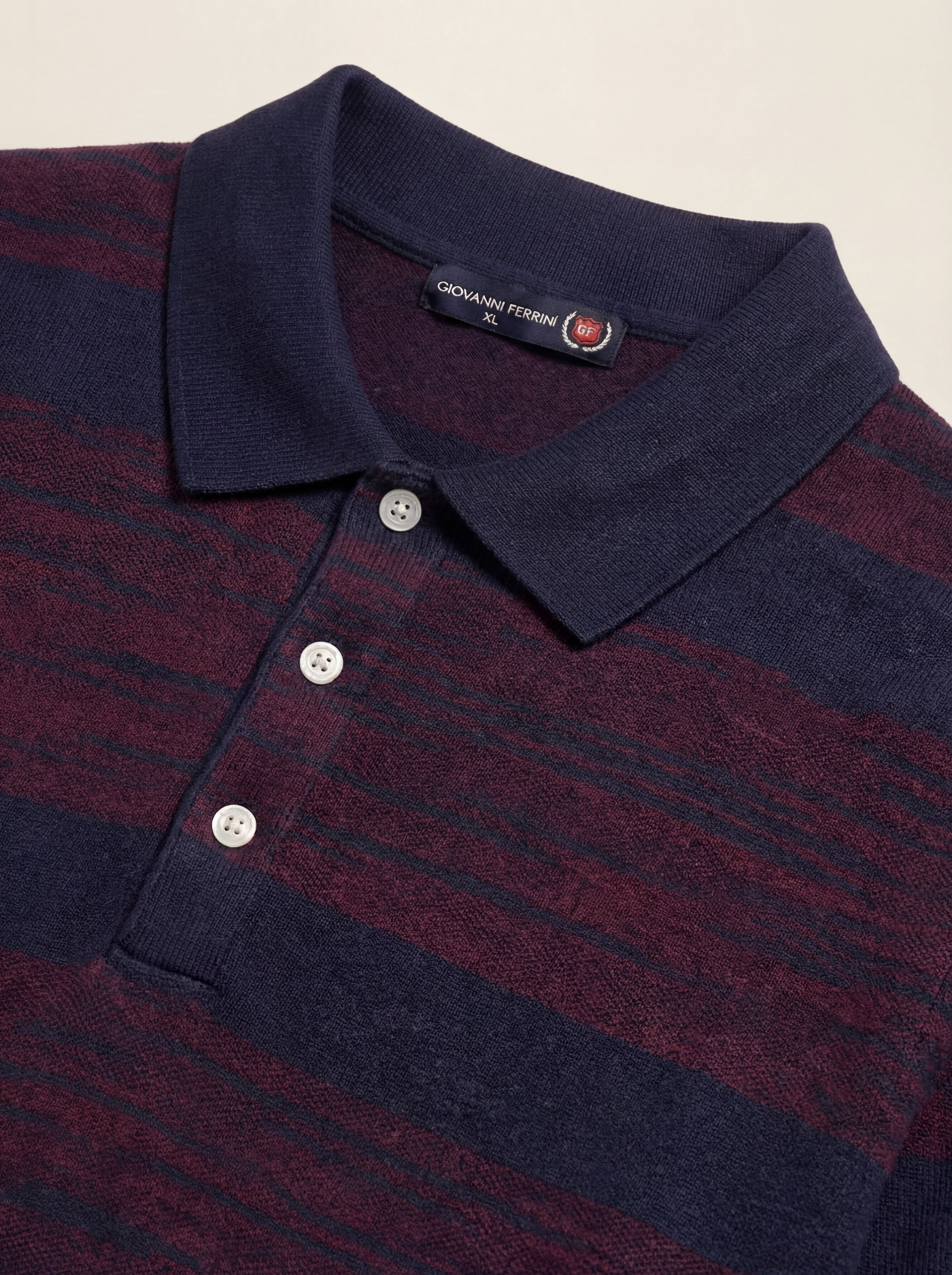 Pánska Polokošeľa Giovanni Ferinni s Dlhým Rukávom - Priedušná Bavlnená Polokošeľa - Franco fashion