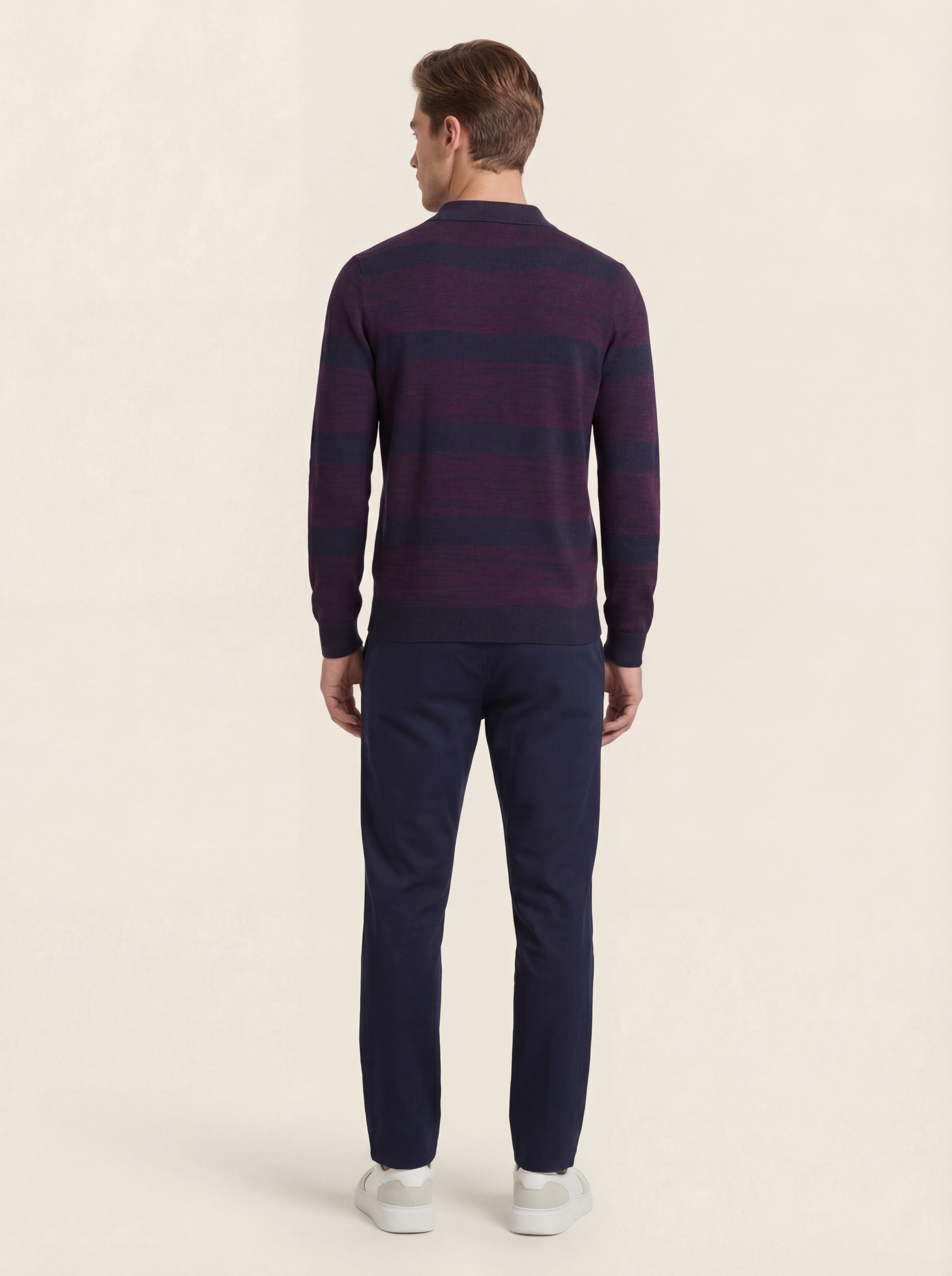 Pánska Polokošeľa Giovanni Ferinni s Dlhým Rukávom - Priedušná Bavlnená Polokošeľa - Franco fashion