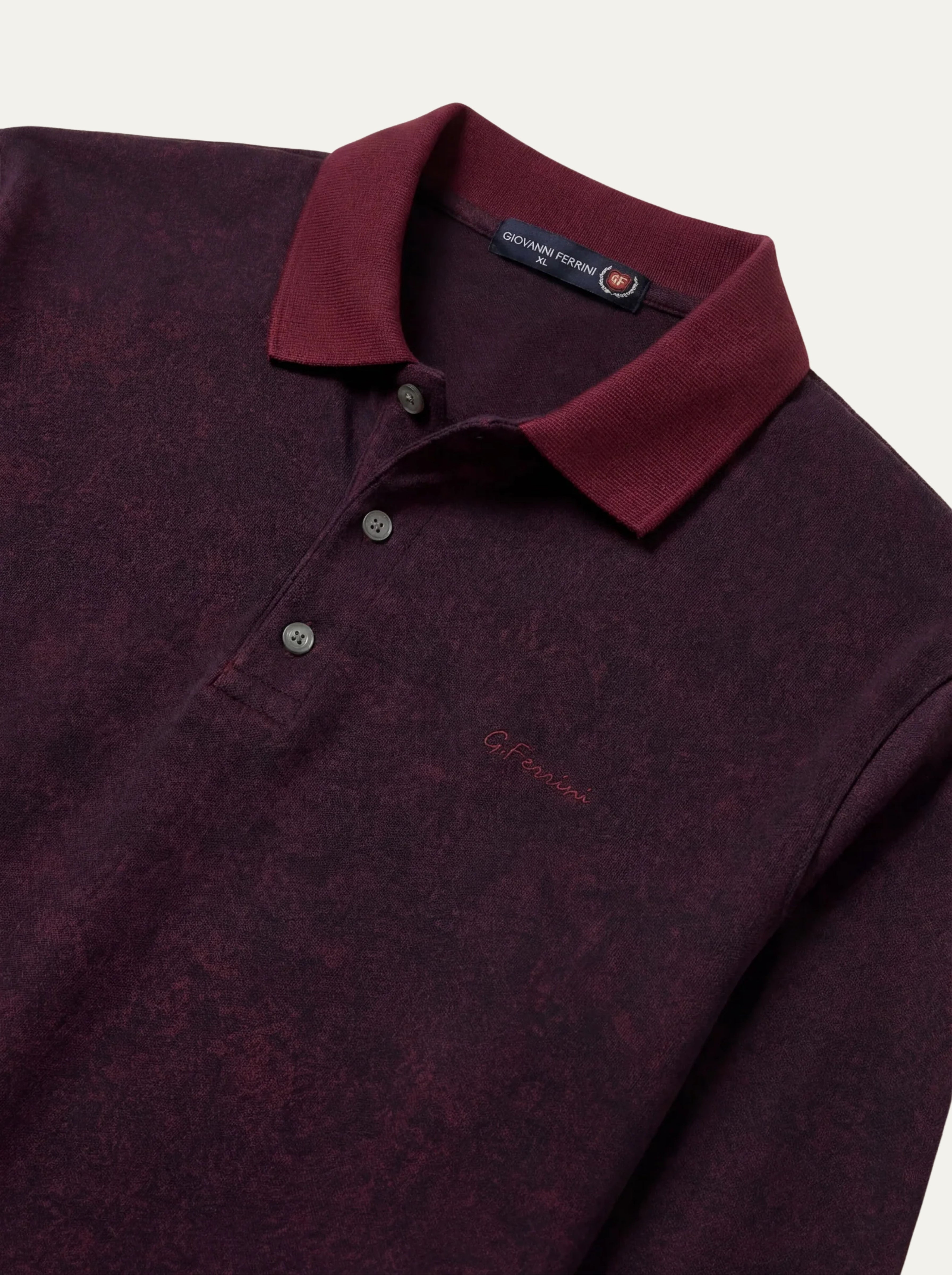 Pánska Polokošeľa Giovanni Ferinni s Dlhým Rukávom - Štýlová Bavlnená Polokošeľa - Franco fashion