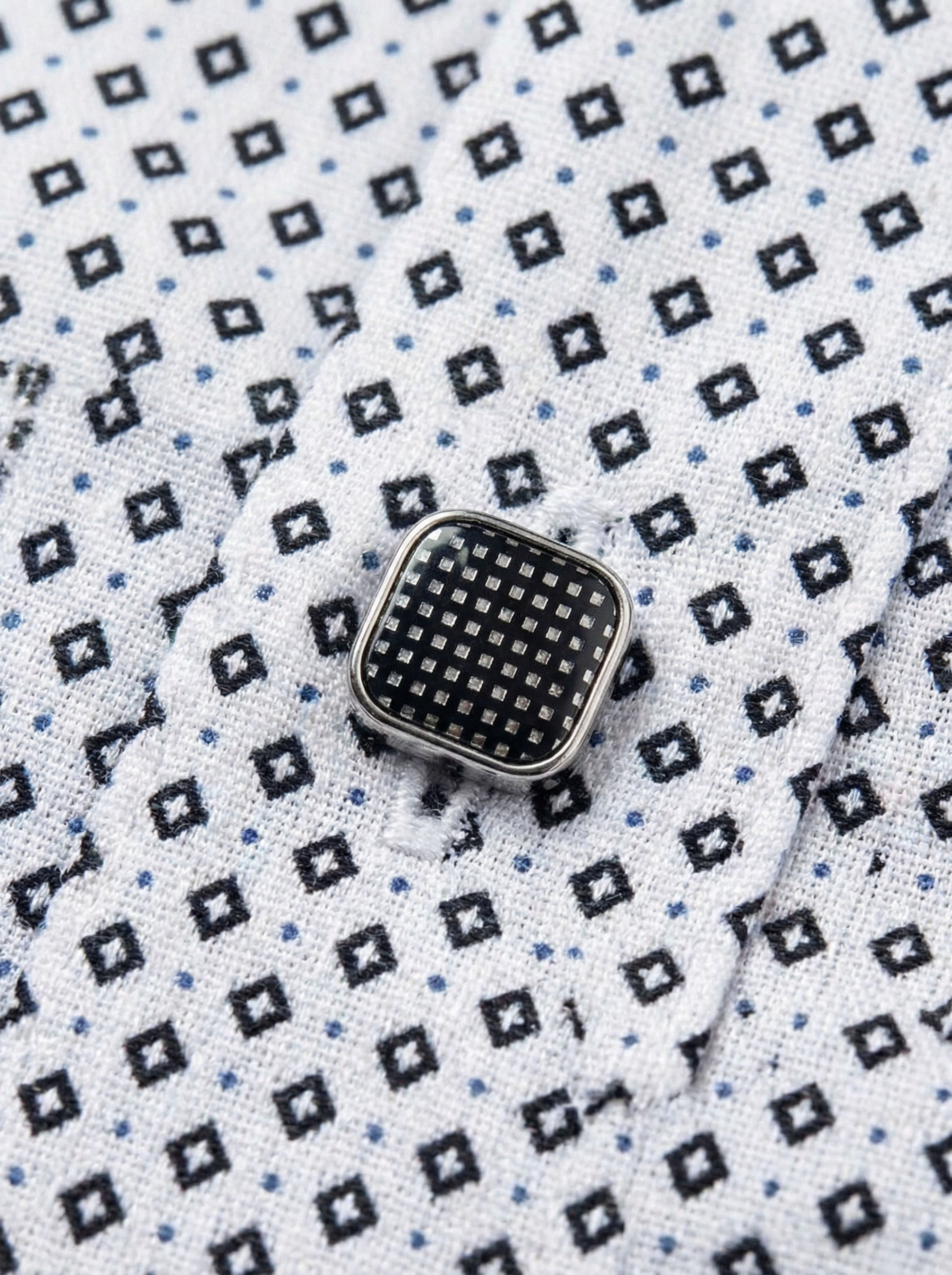 Pánska biela košeľa s Camminare  - elegantná slim fit košeľa - Franco fashion