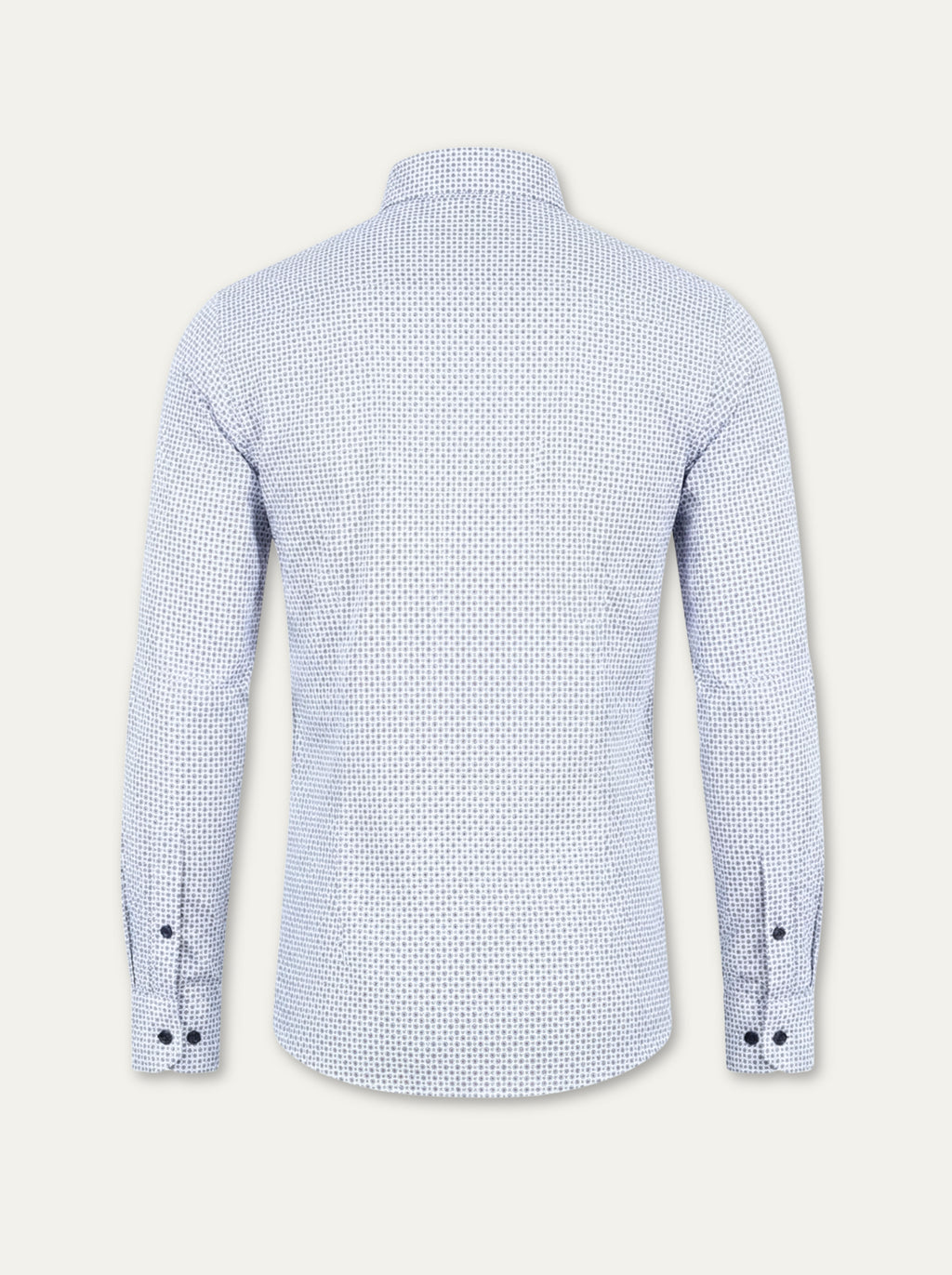 Pánska biela košeľa s Camminare  - elegantná slim fit košeľa - Franco fashion