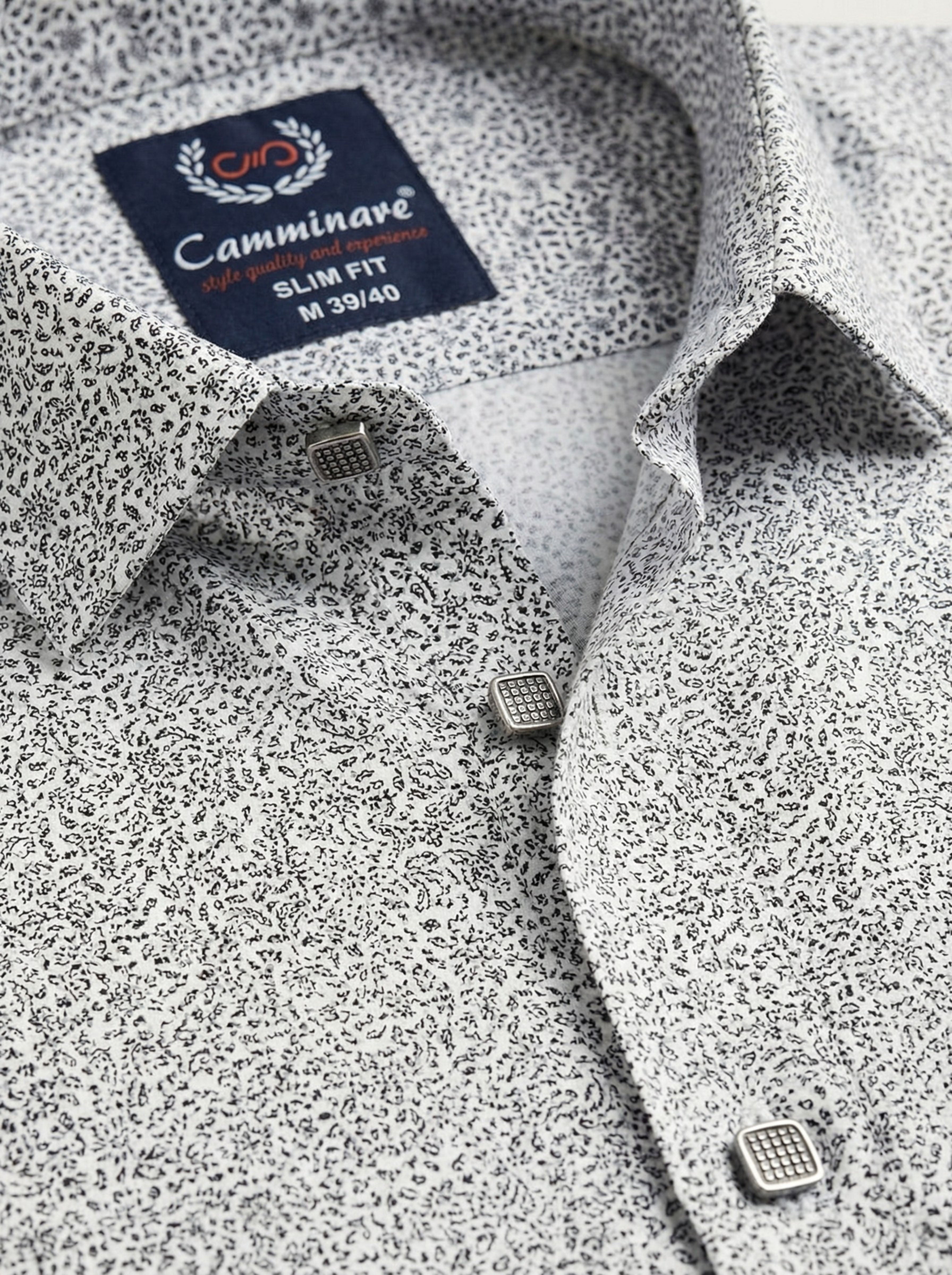 Pánska košeľa Camminare  - elegantná slim fit košeľa - Franco fashion