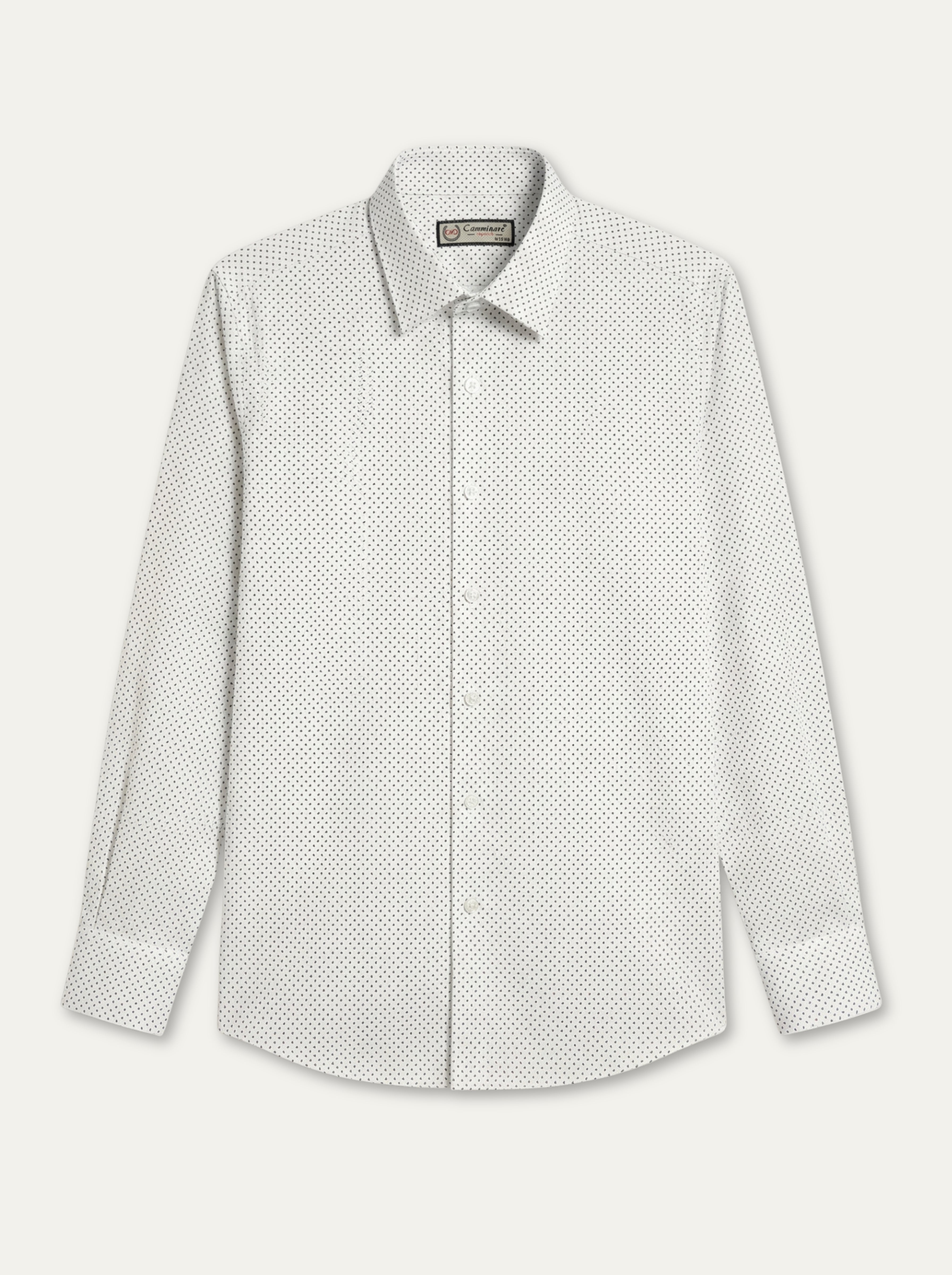 Pánska košeľa Camminare s jemným vzorom - Regular fit - Franco fashion