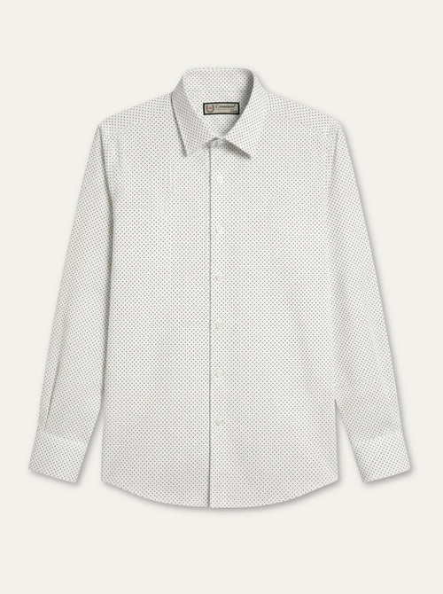 Pánska košeľa Camminare s jemným vzorom - Regular fit - Franco fashion