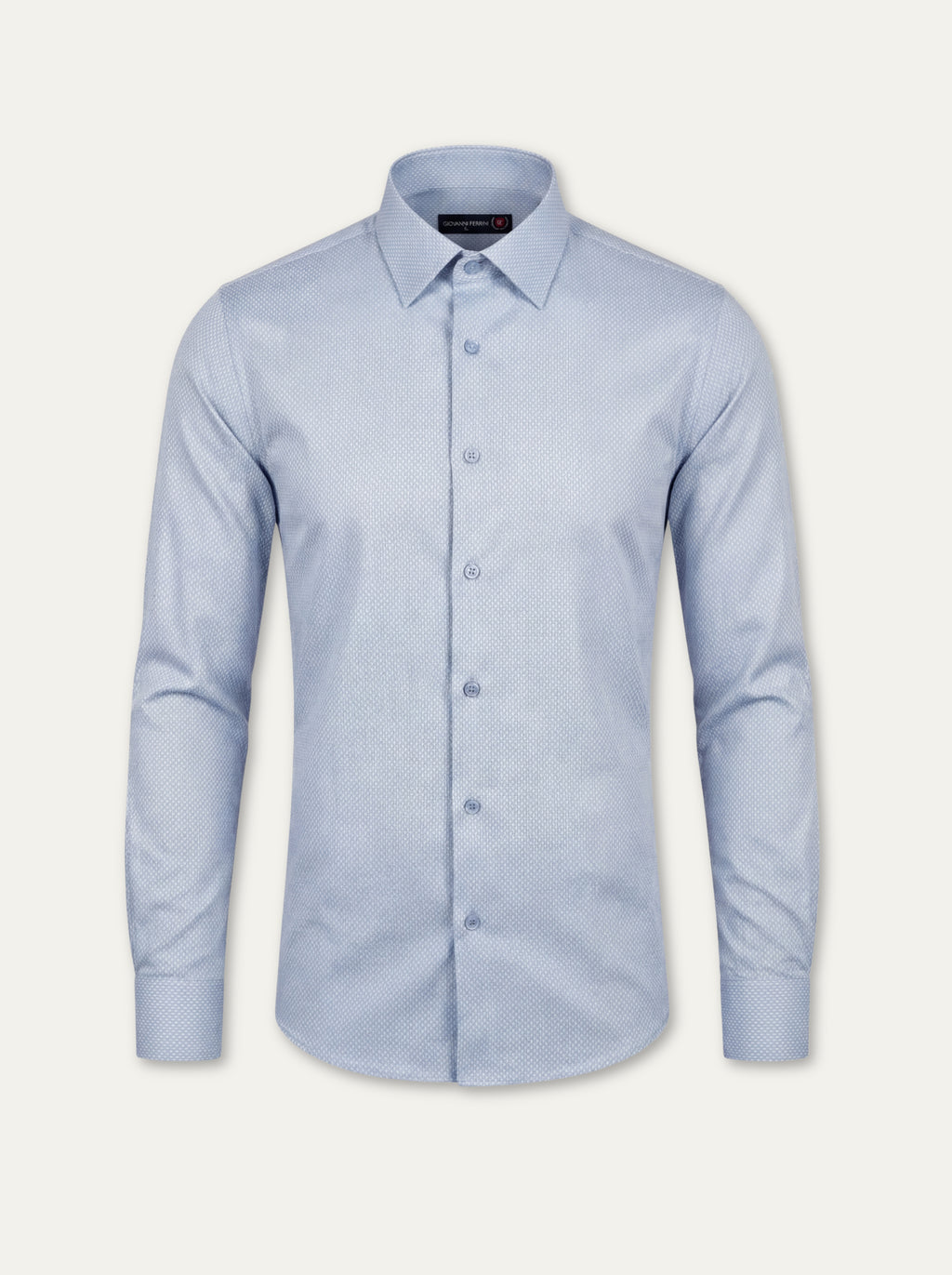 Pánska košeľa Giovanni Ferinni - Slim fit košeľa s jemným vzorom - Franco fashion