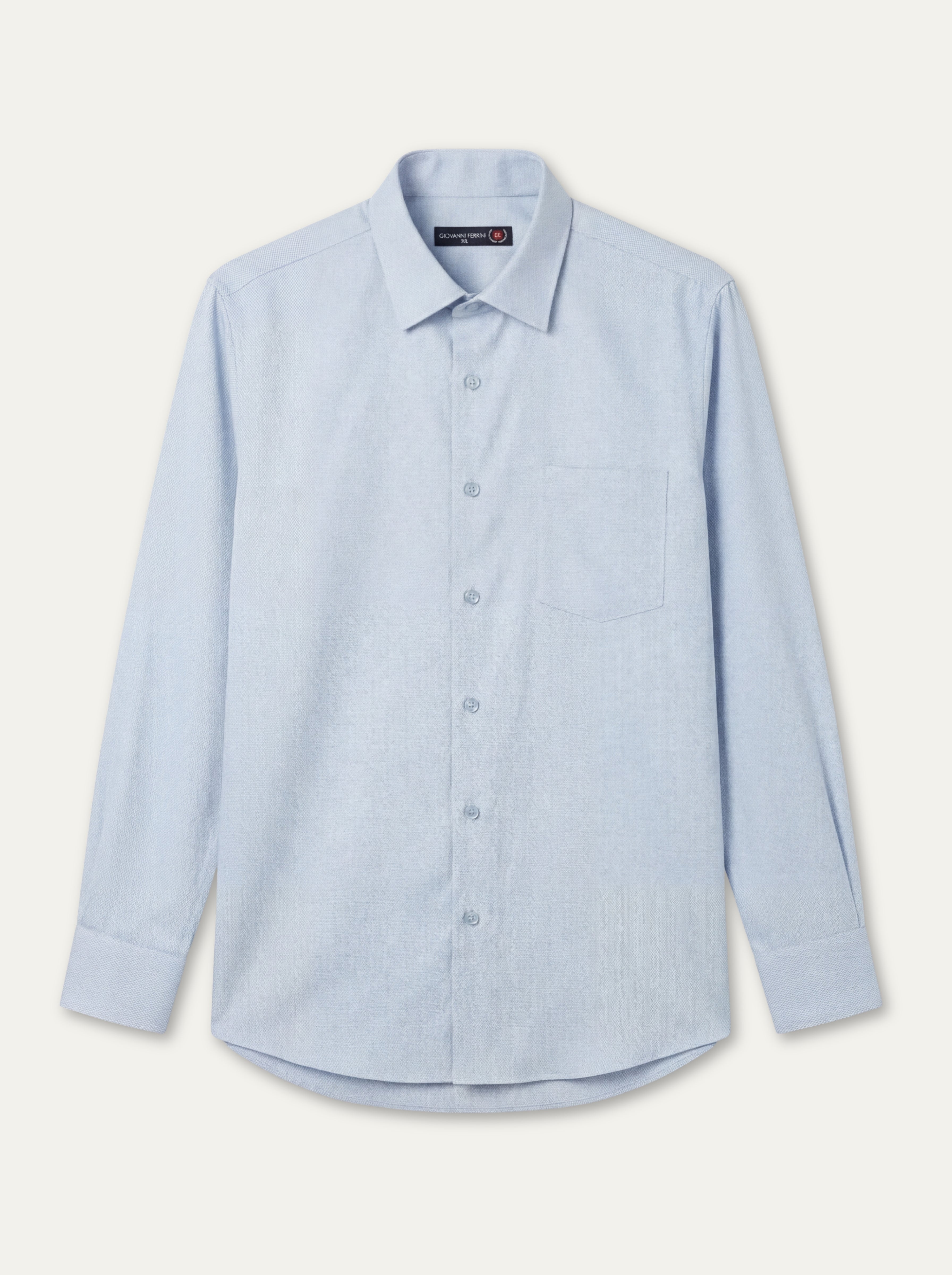 Pánska košeľa s dlhým rukávom Giovanni Ferinni  - Regular fit - Franco fashion