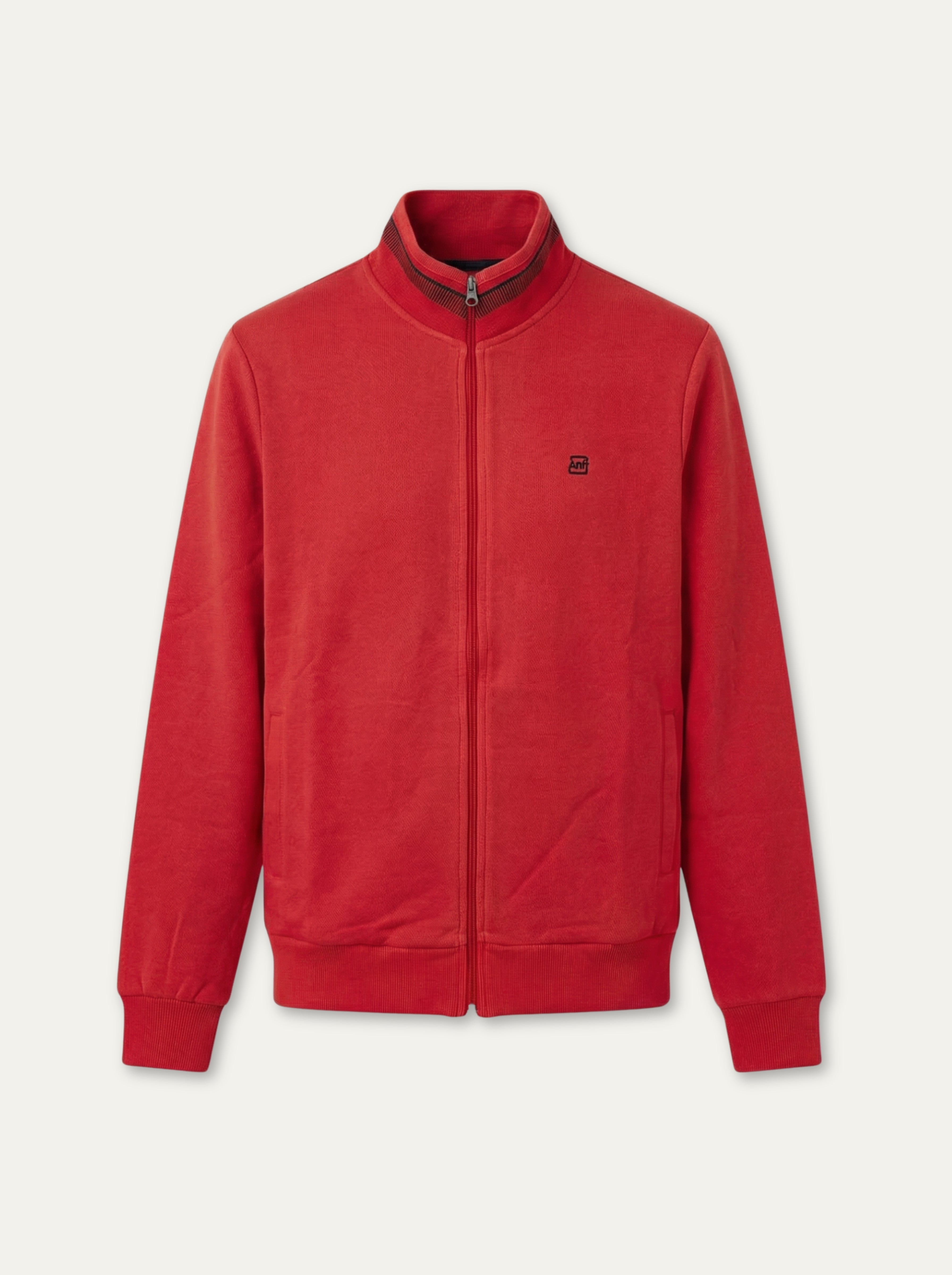 Pánska mikina na zips Antracid - Franco fashion