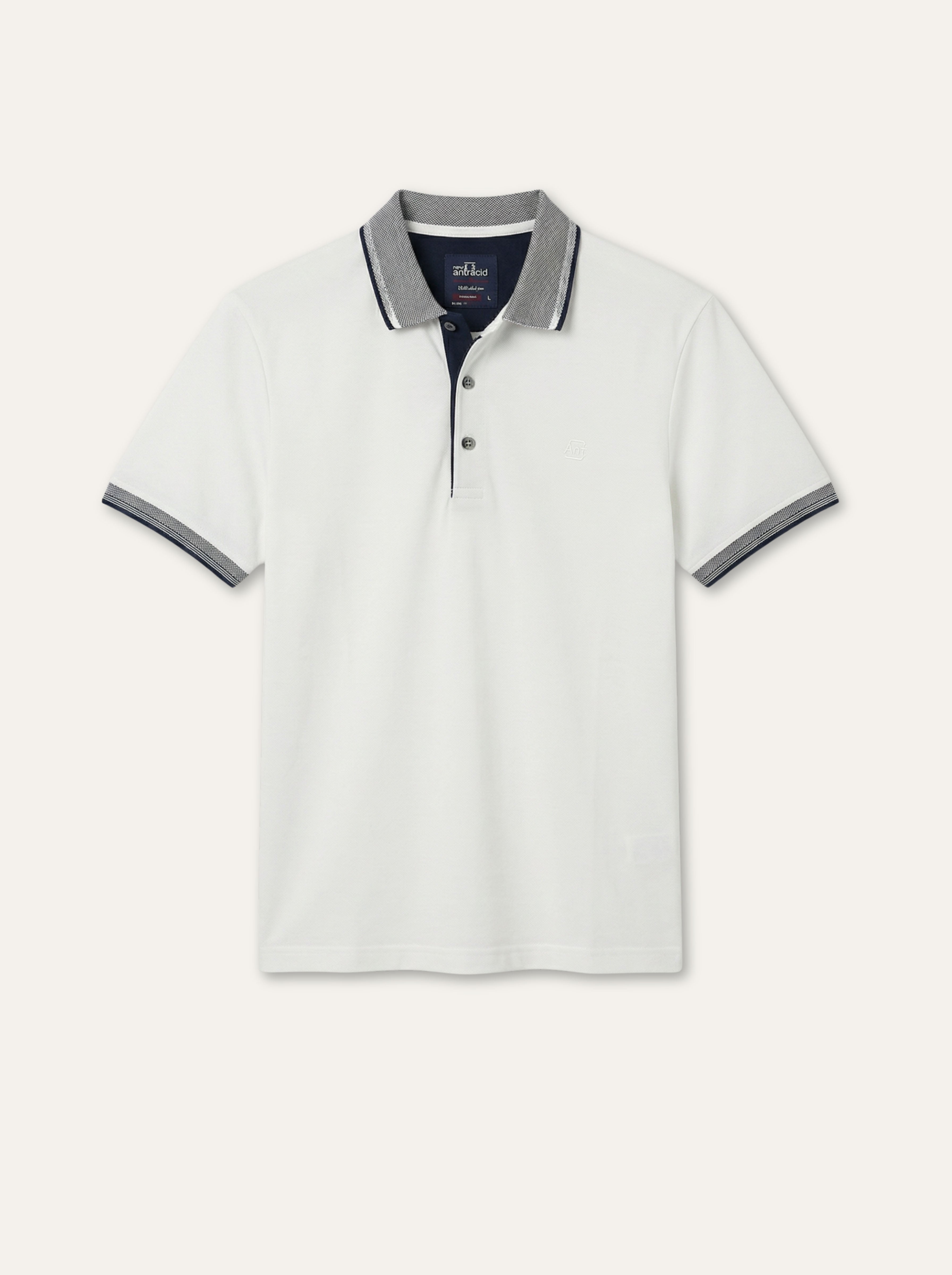 Pánska polokošeľa Antracid  - bavlnená, prémium kvalita, klasický strih - Franco fashion