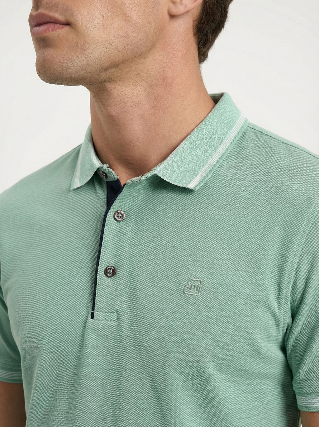 Pánska polokošeľa Antracid  - bavlnená, prémium kvalita, klasický strih - Franco fashion