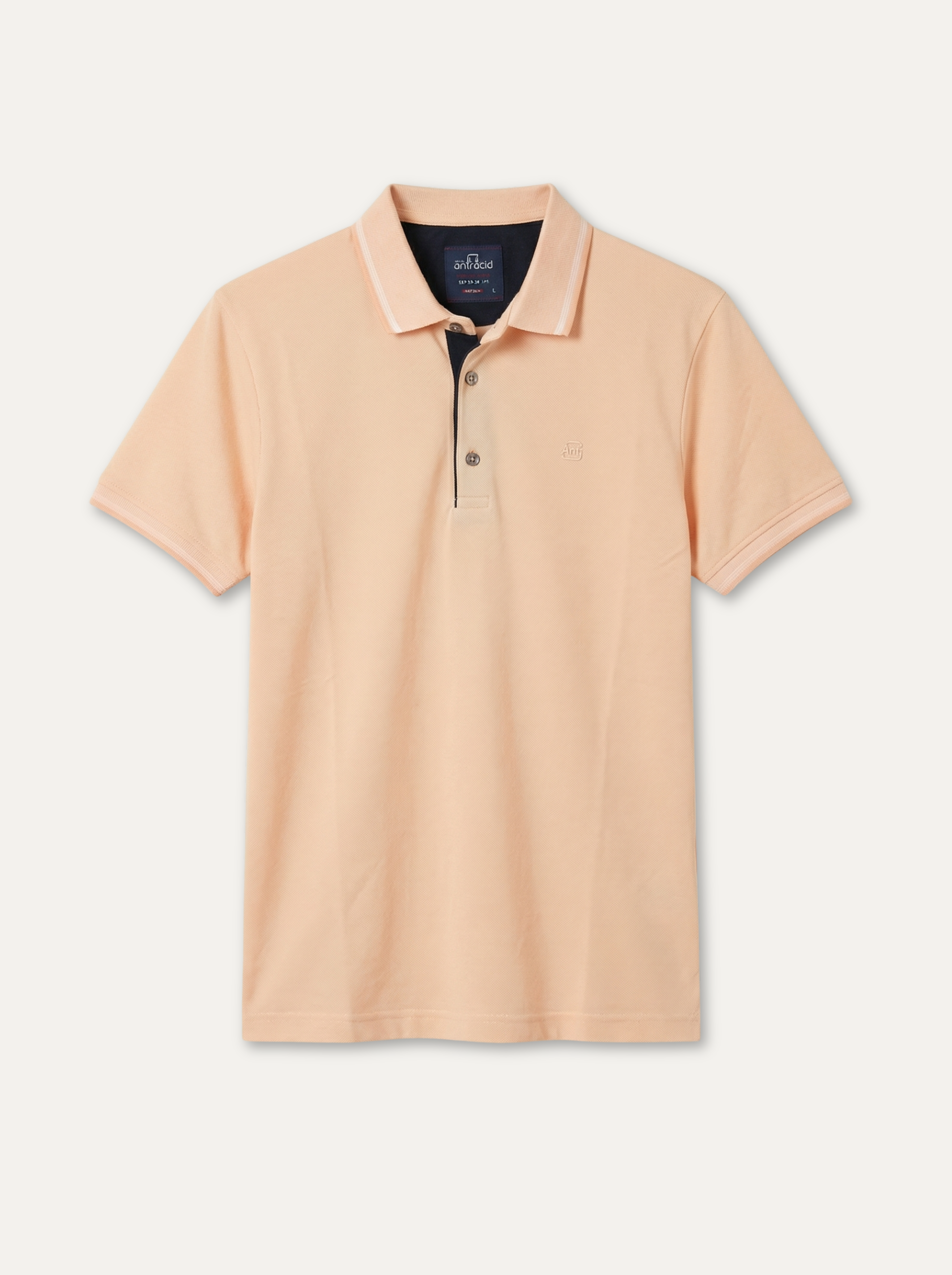 Pánska polokošeľa Antracid  - bavlnená, prémium kvalita, klasický strih - Franco fashion