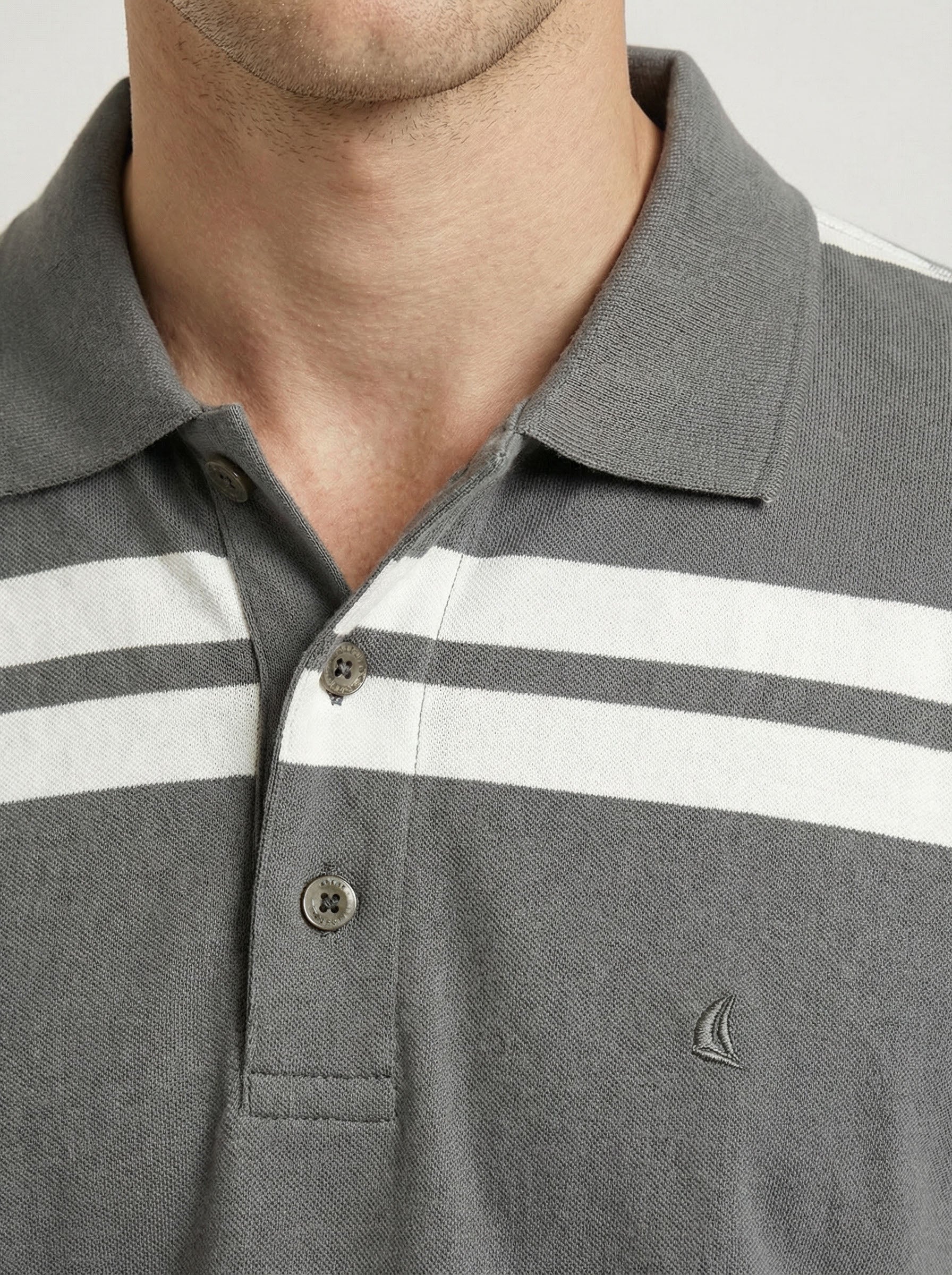 Pánska polokošeľa s výrazným pruhovaným vzorom Metro Star - Franco fashion