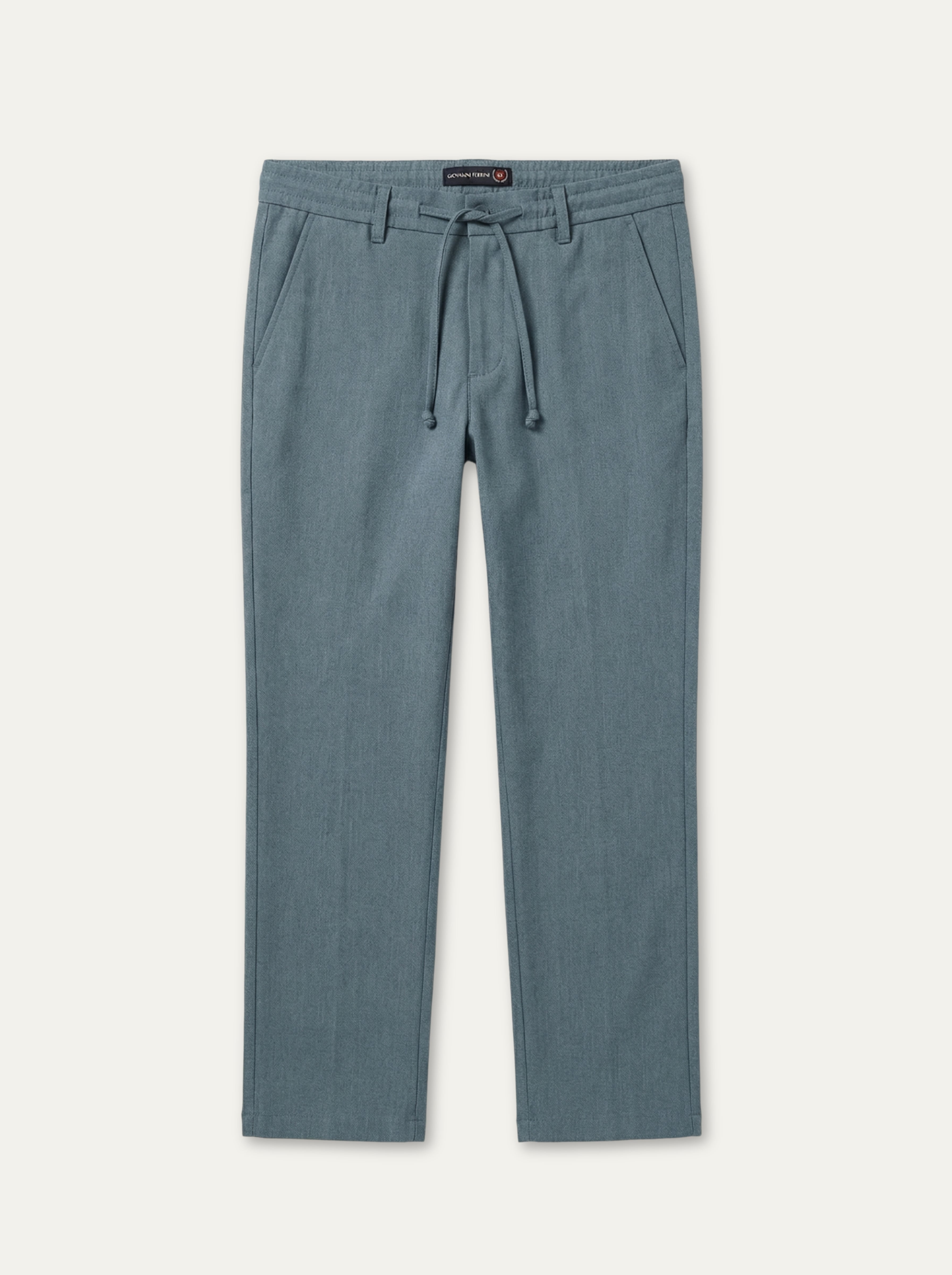 Pánske  Nohavice so Šnúrkou Giovanni Ferinni - Pohodlné nohavice - Franco fashion