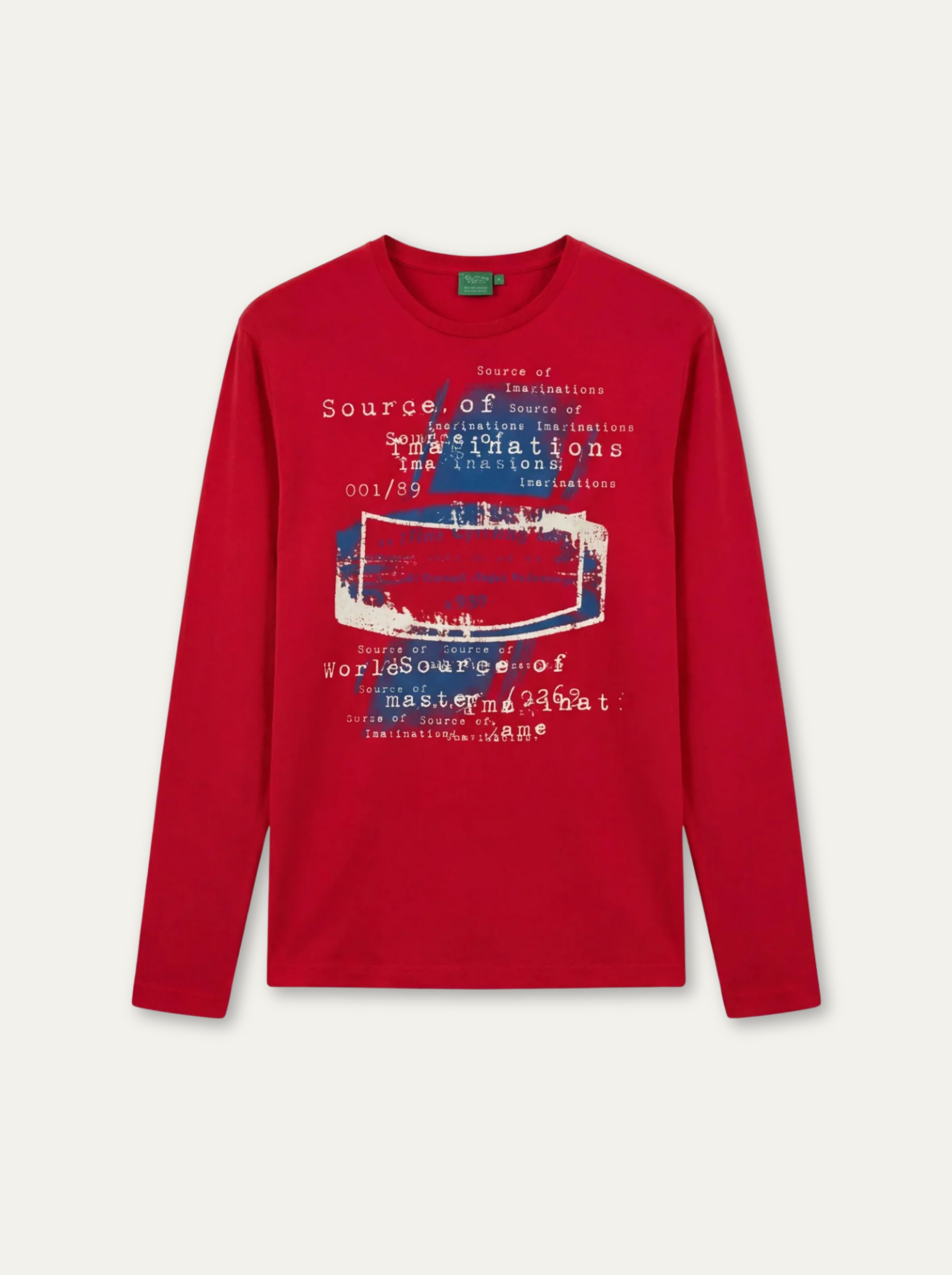 Pánske Tričko Cons Jeans - Bavlnené Tričko s Potlačou - Franco fashion