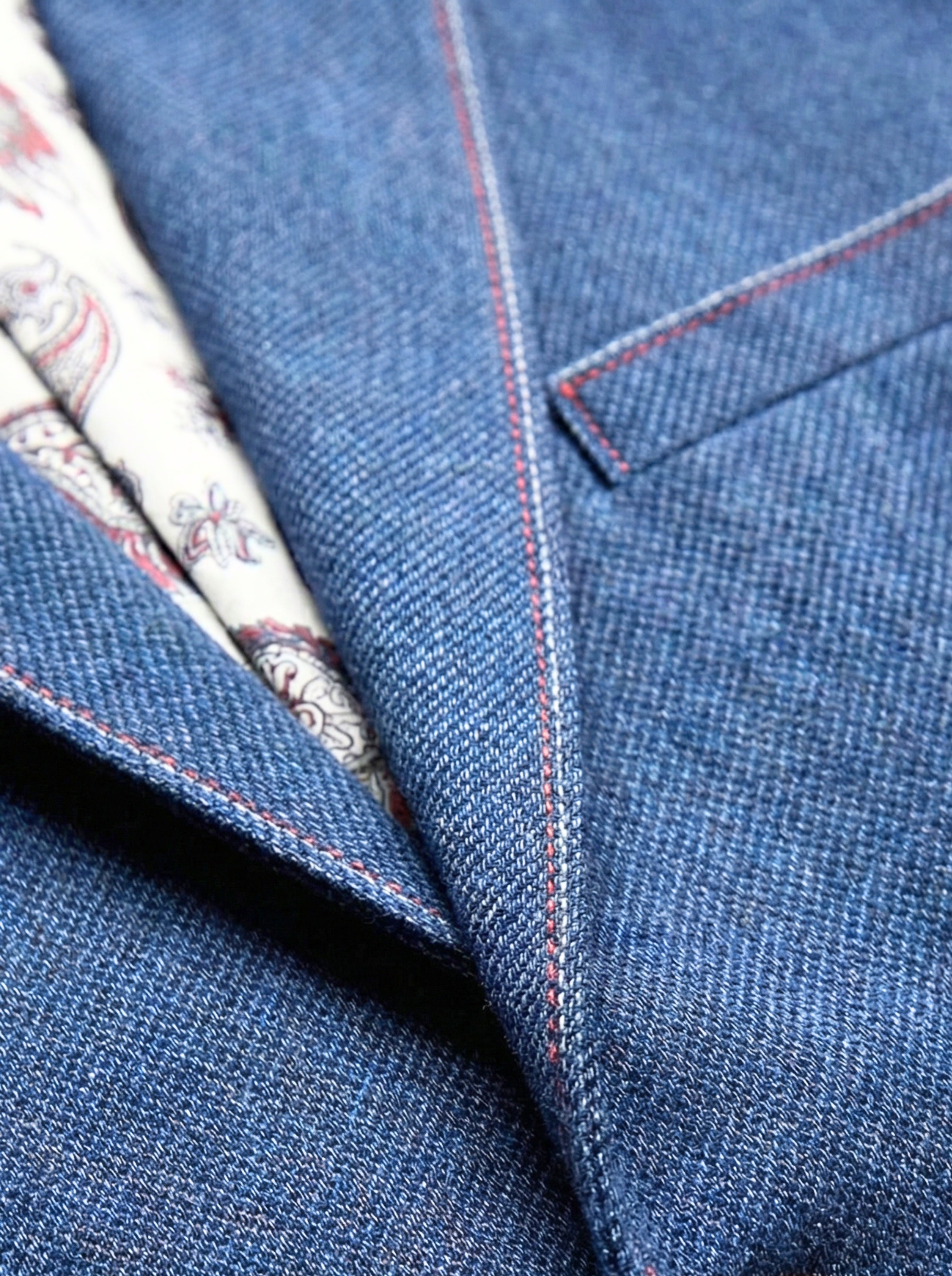 Pánske sako 4YOU  s kontrastným lemovaním - Franco fashion