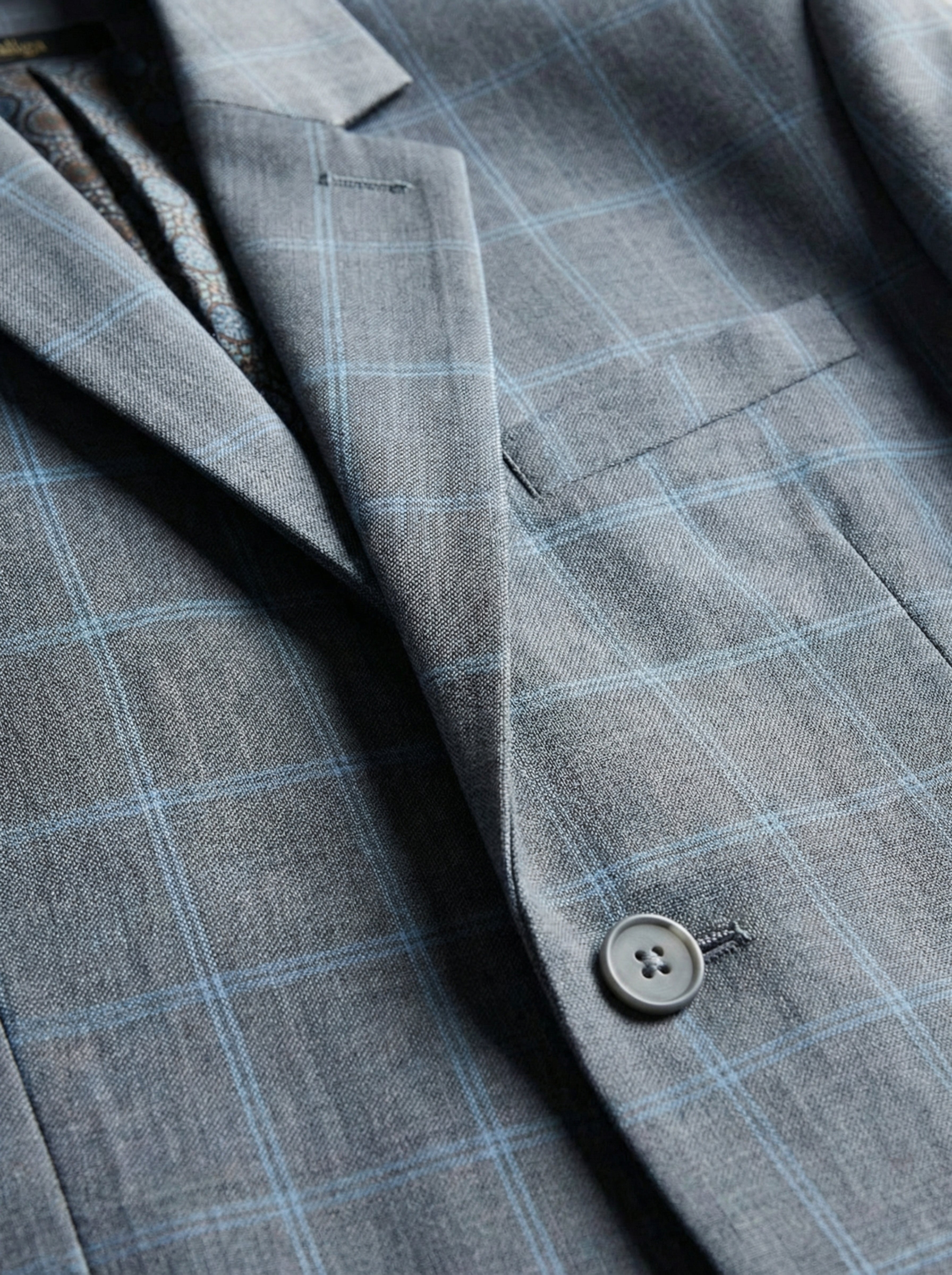 Pánske sako MILANO s karovaným  vzorom - Franco fashion