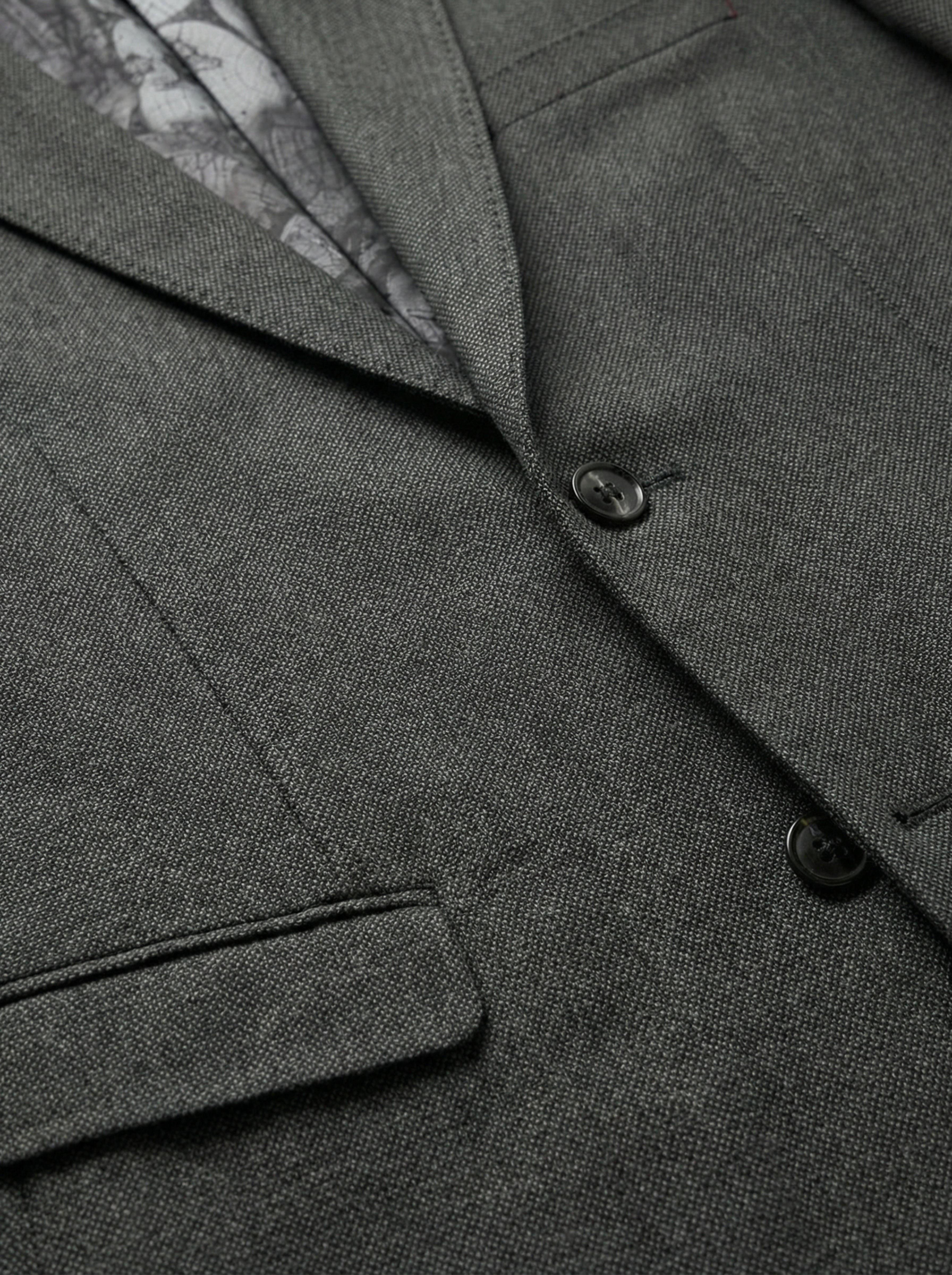 Pánske sako MONTI s florálnou podšívkou - Franco fashion