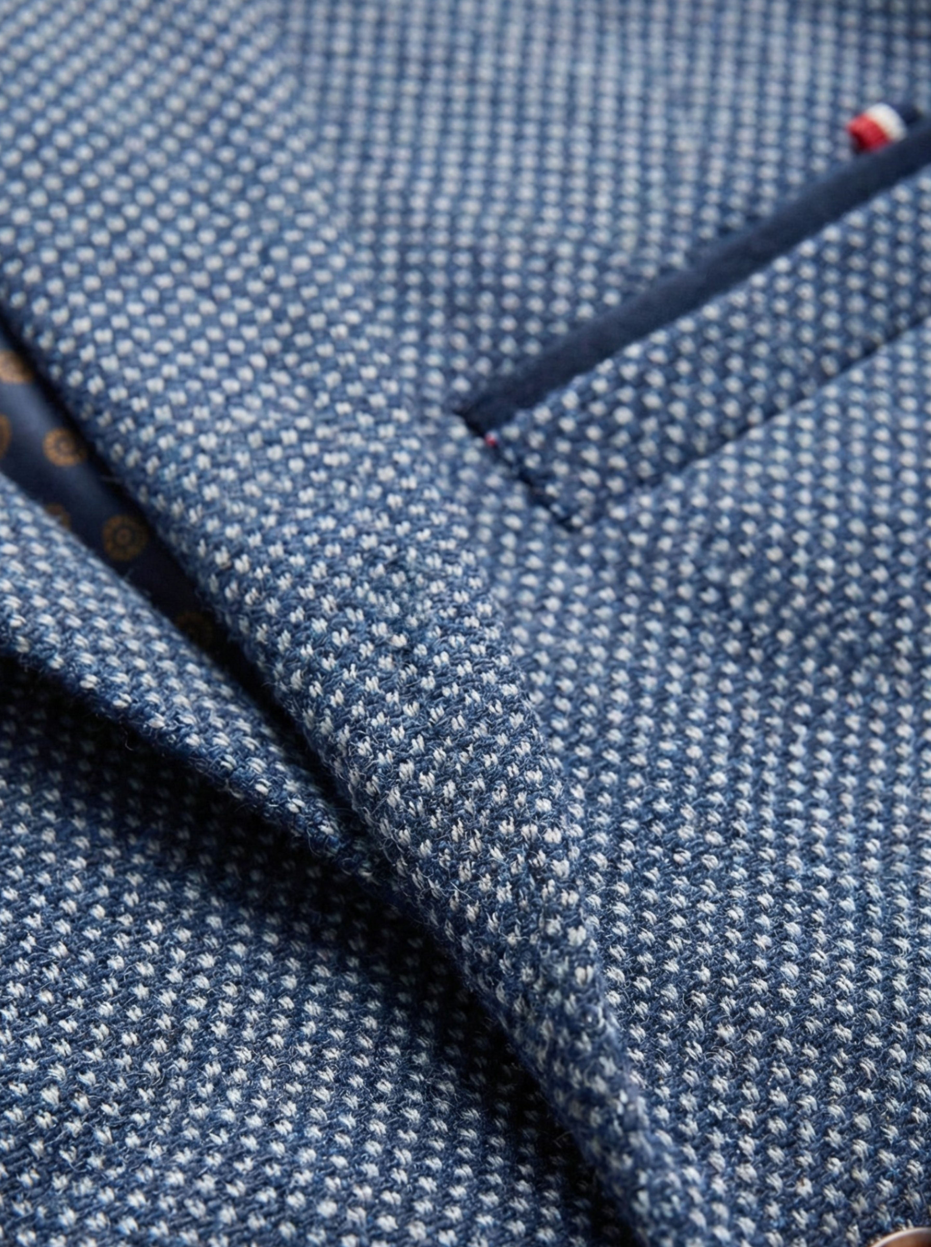 Pánske sako PRATO s mikrovzorom - Franco fashion