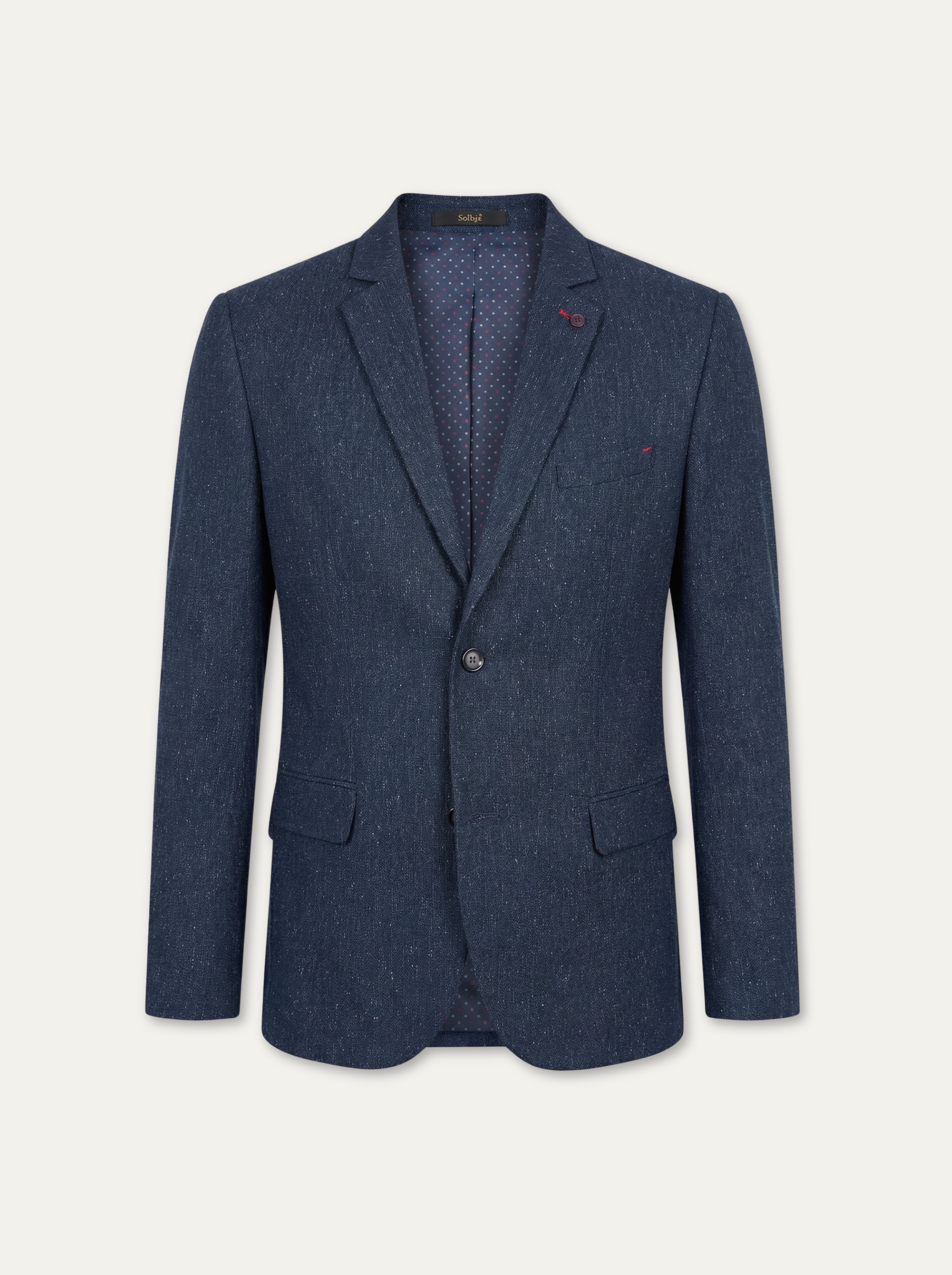 Pánske sako TWEED  s bodkovaným vzorom - Franco fashion